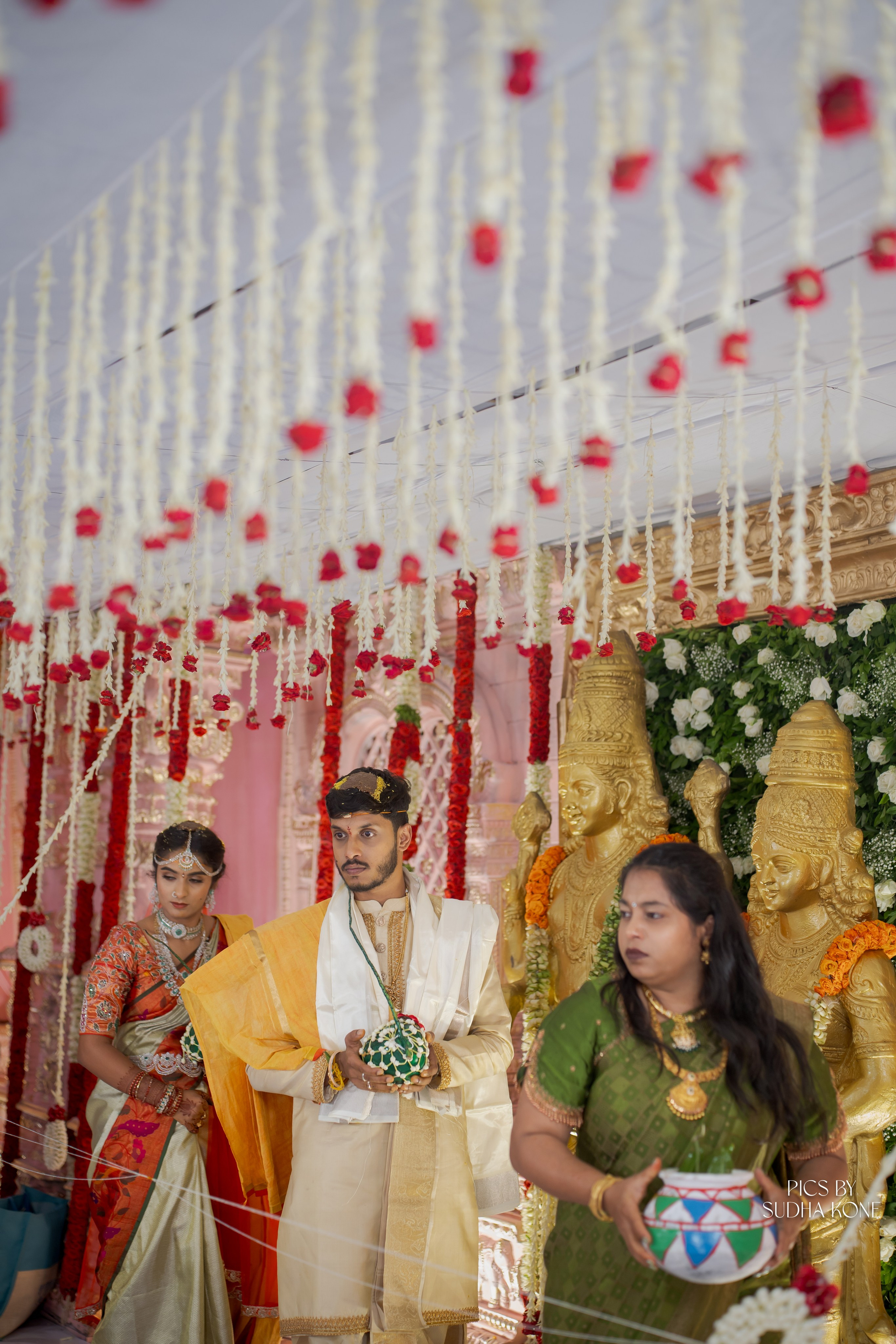 LASYA — NANDU WEDDING PICS. PIC BY SUDHAKONE