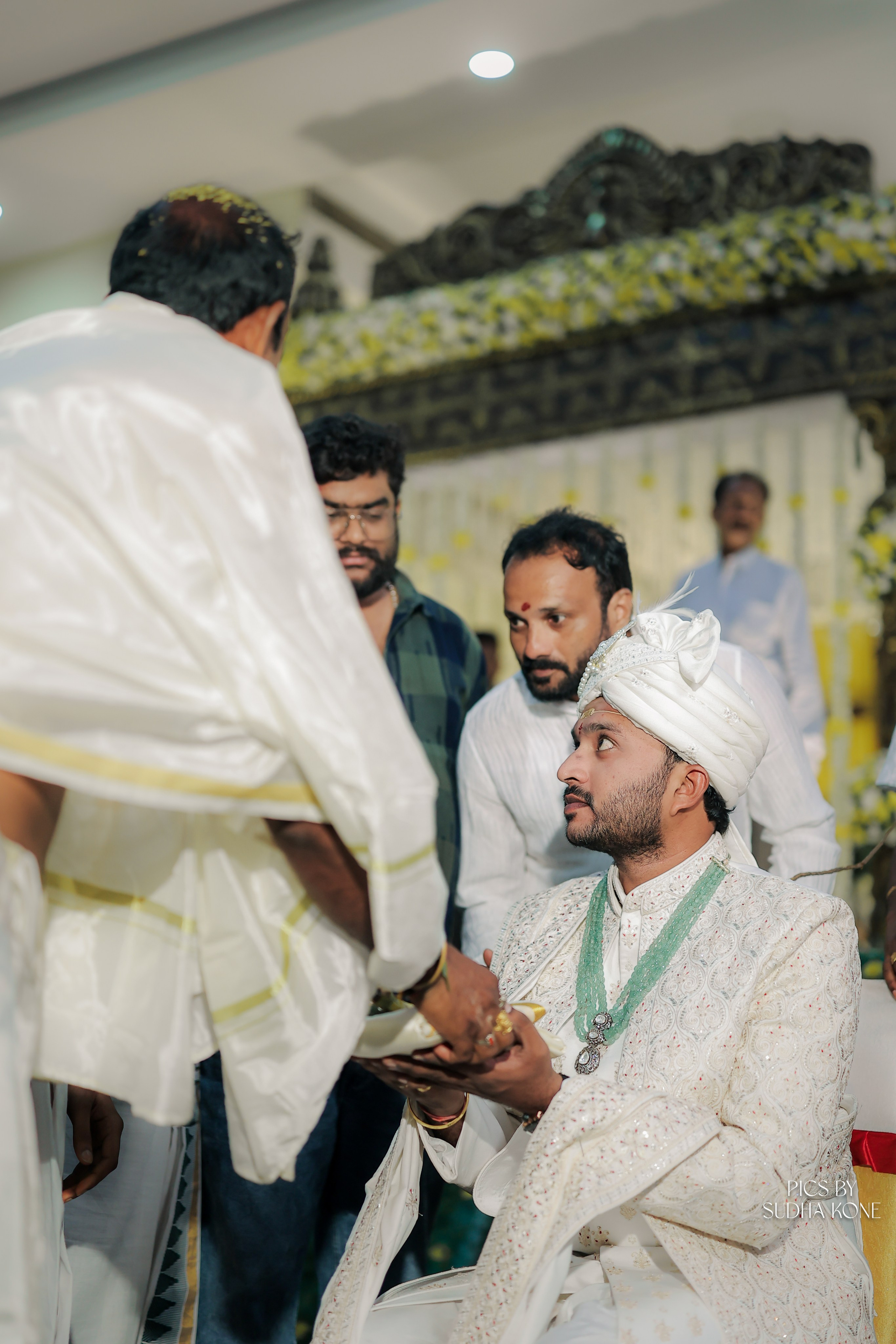 PRAVALIKA-VINEETH. PIC BY SUDHAKONE