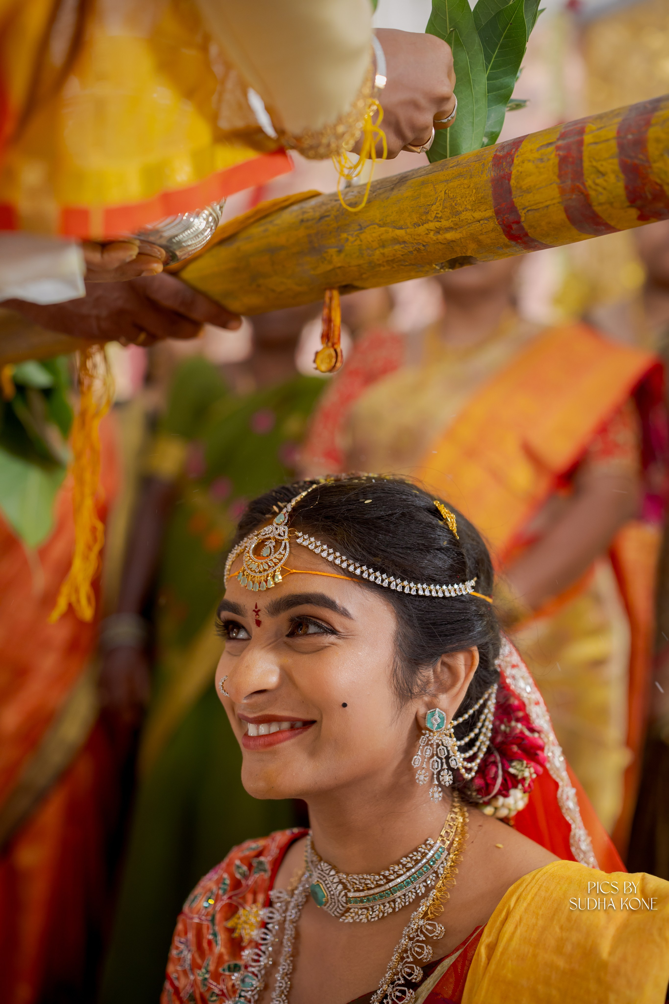 LASYA — NANDU WEDDING PICS. PIC BY SUDHAKONE