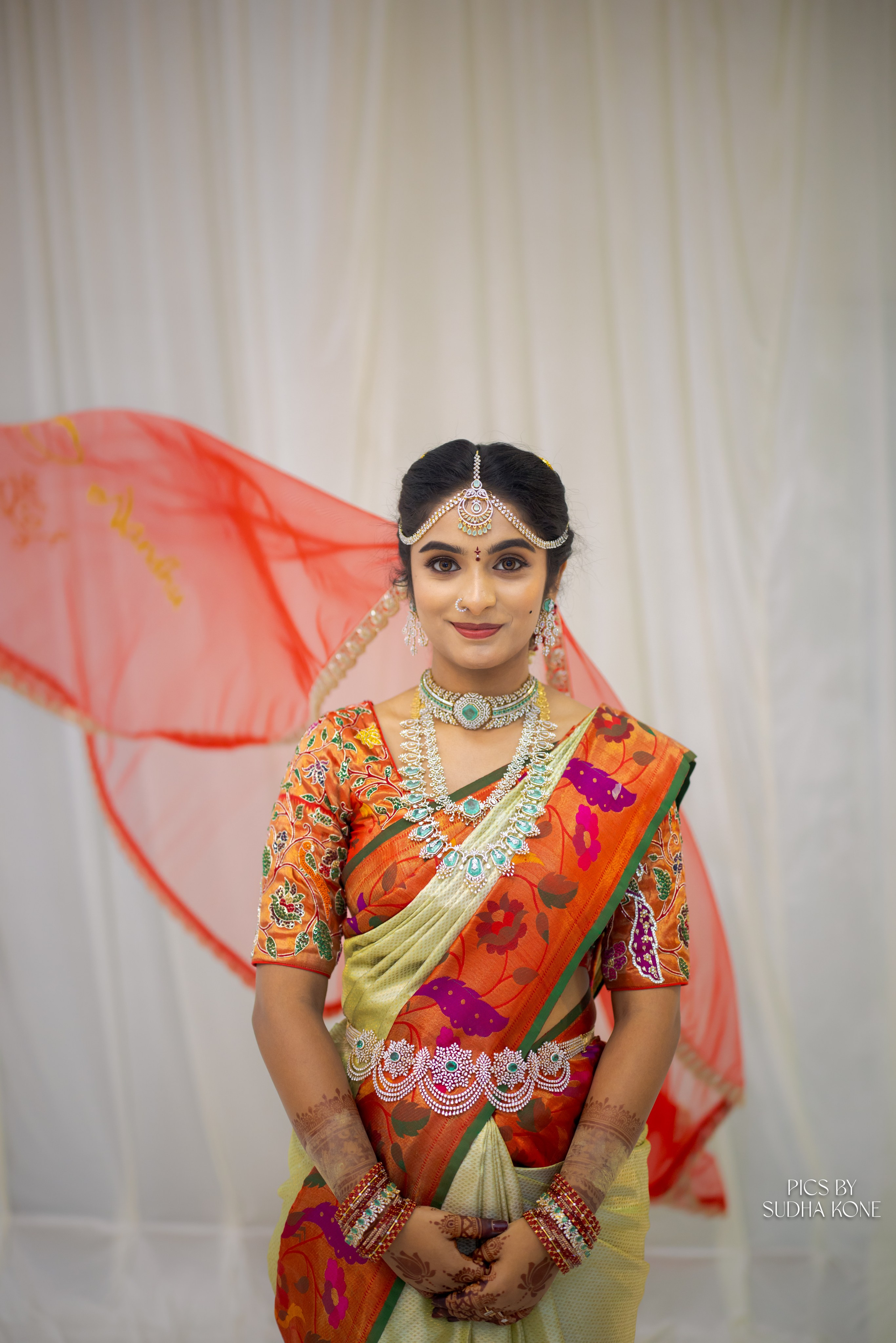 LASYA — NANDU WEDDING PICS. PIC BY SUDHAKONE