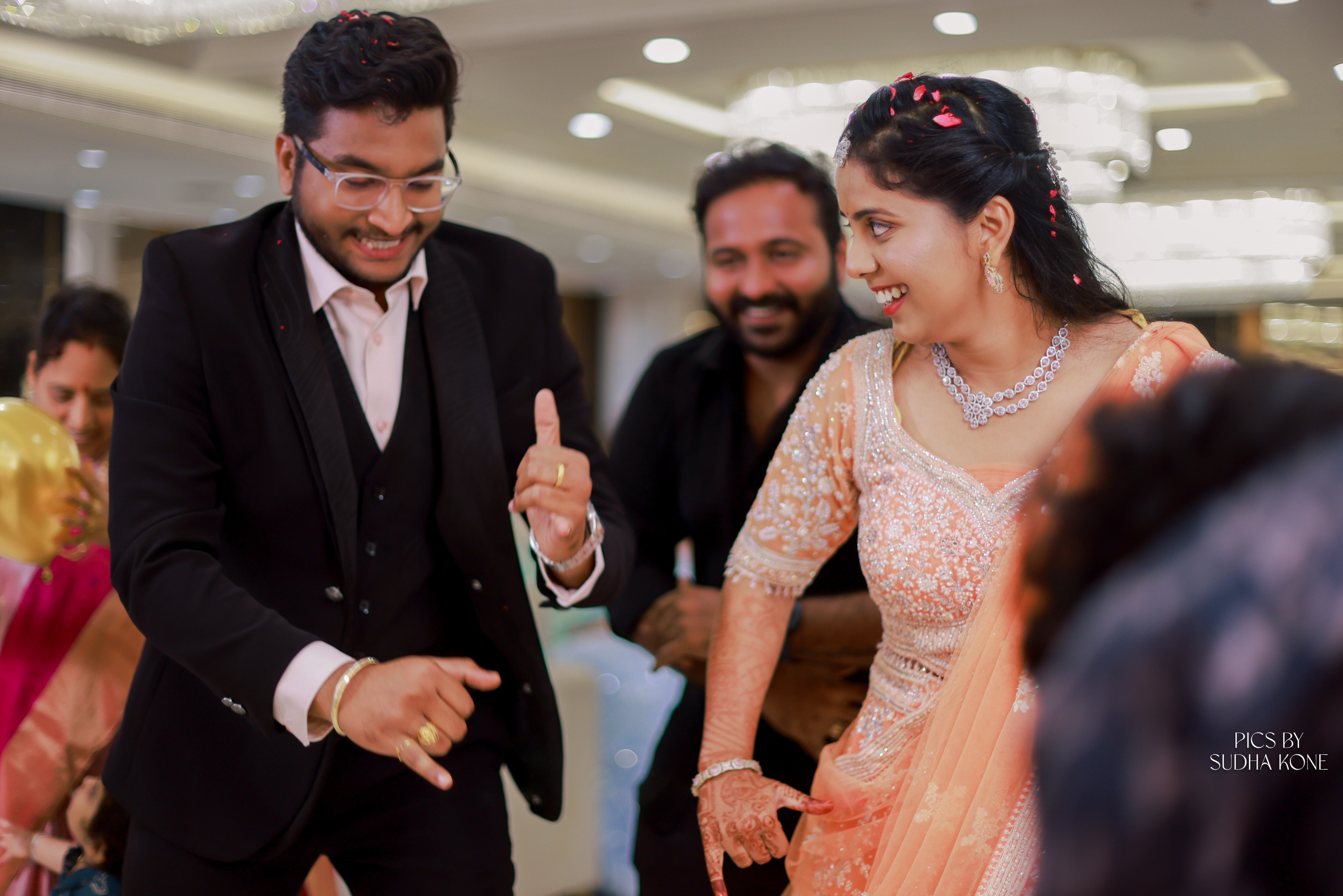 ARAVIND & ANANYA RECEPTION. PIC BY SUDHAKONE