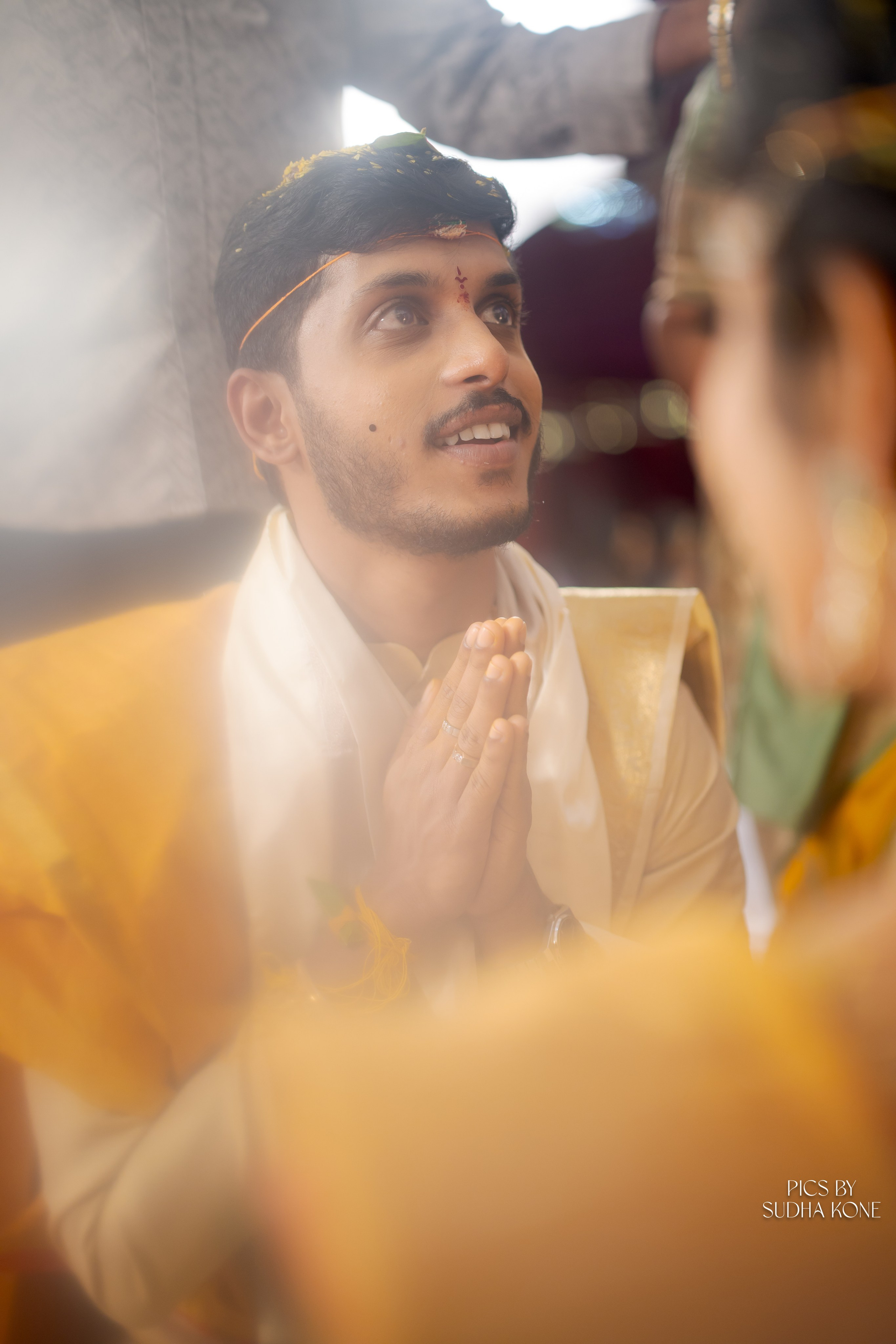 LASYA — NANDU WEDDING PICS. PIC BY SUDHAKONE