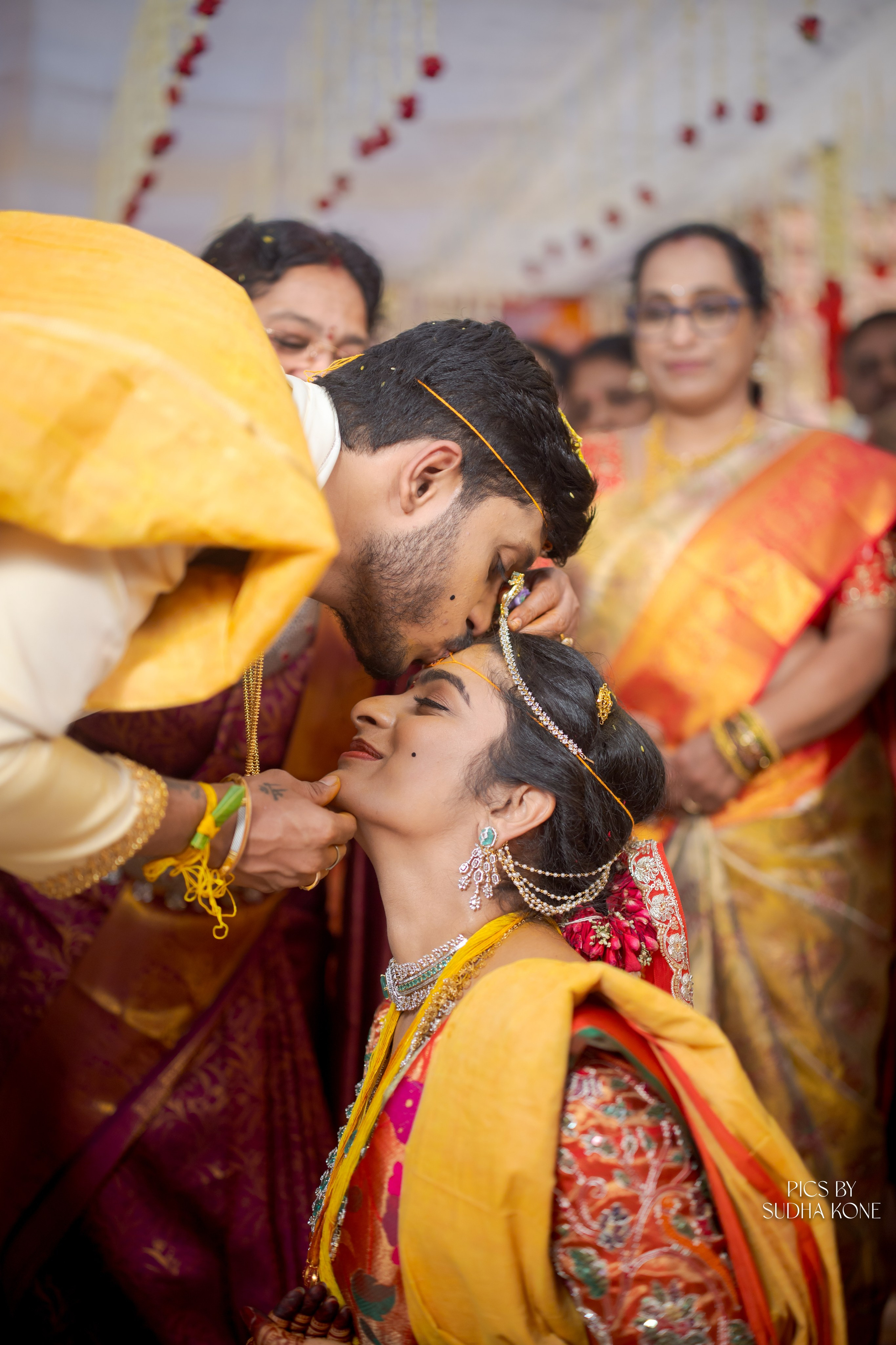 LASYA — NANDU WEDDING PICS. PIC BY SUDHAKONE