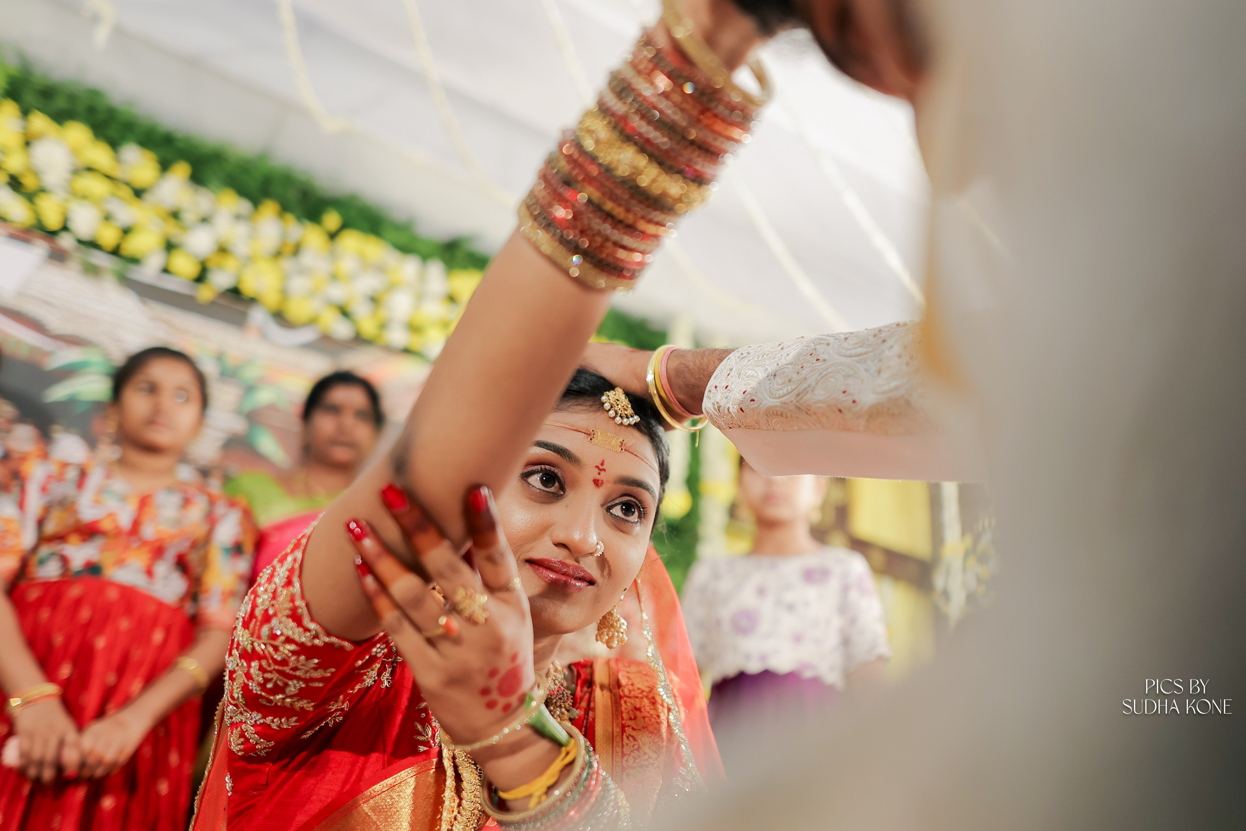 PRAVALIKA-VINEETH. PIC BY SUDHAKONE