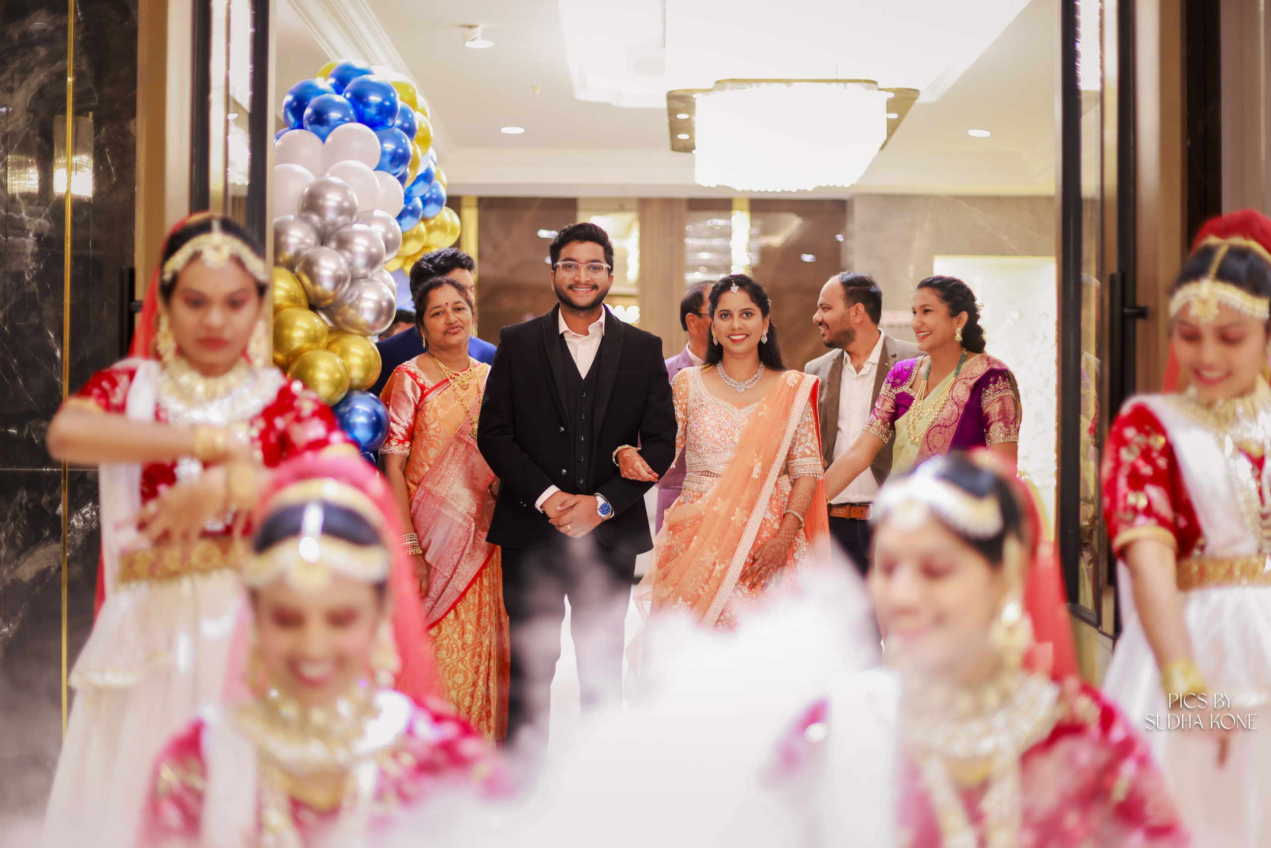 ARAVIND & ANANYA RECEPTION. PIC BY SUDHAKONE