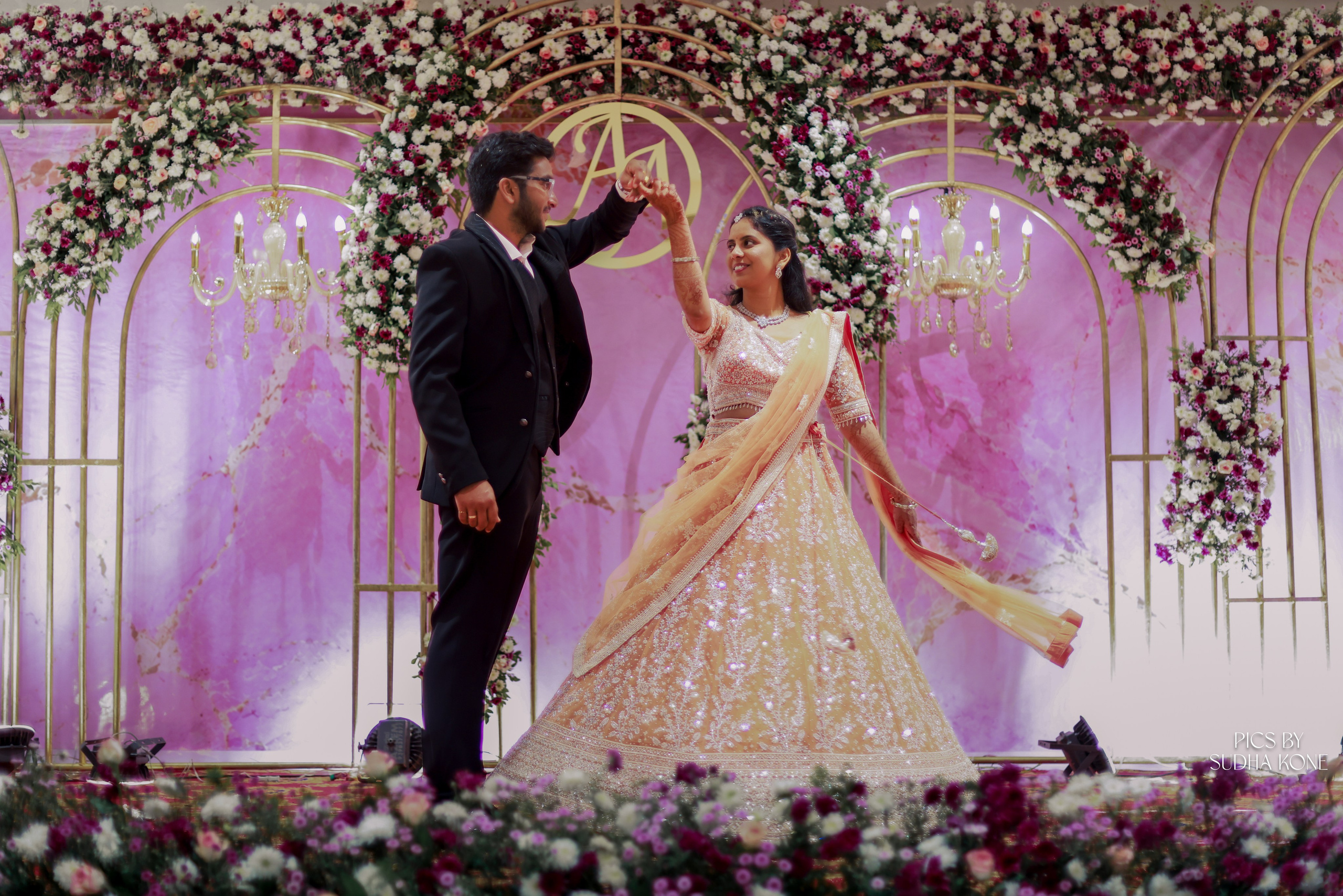 ARAVIND & ANANYA RECEPTION. PIC BY SUDHAKONE