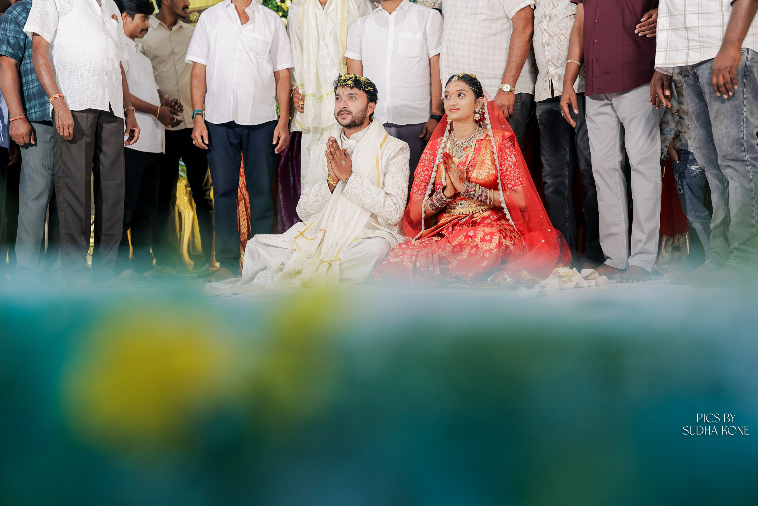 PRAVALIKA-VINEETH. PIC BY SUDHAKONE