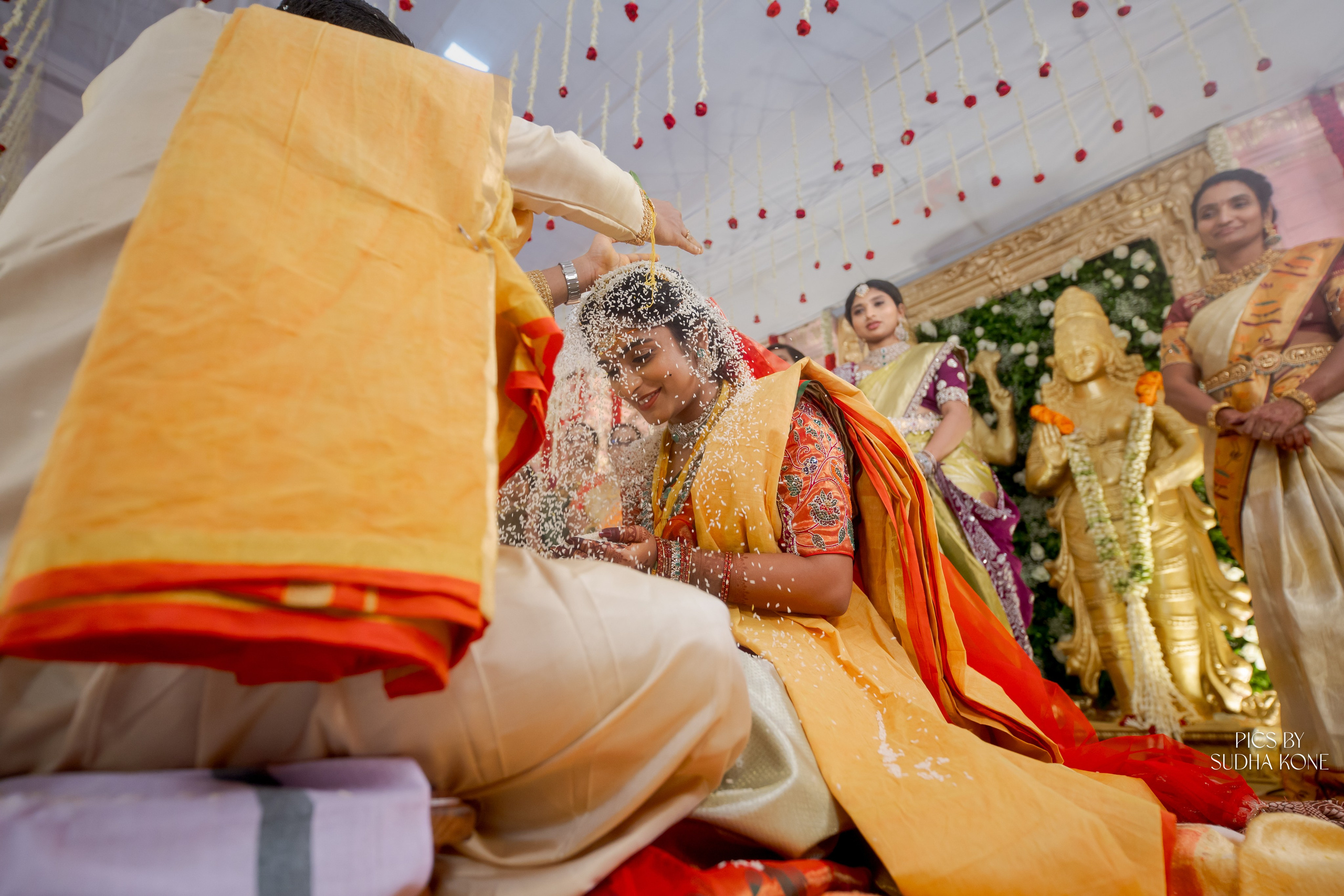 LASYA — NANDU WEDDING PICS. PIC BY SUDHAKONE