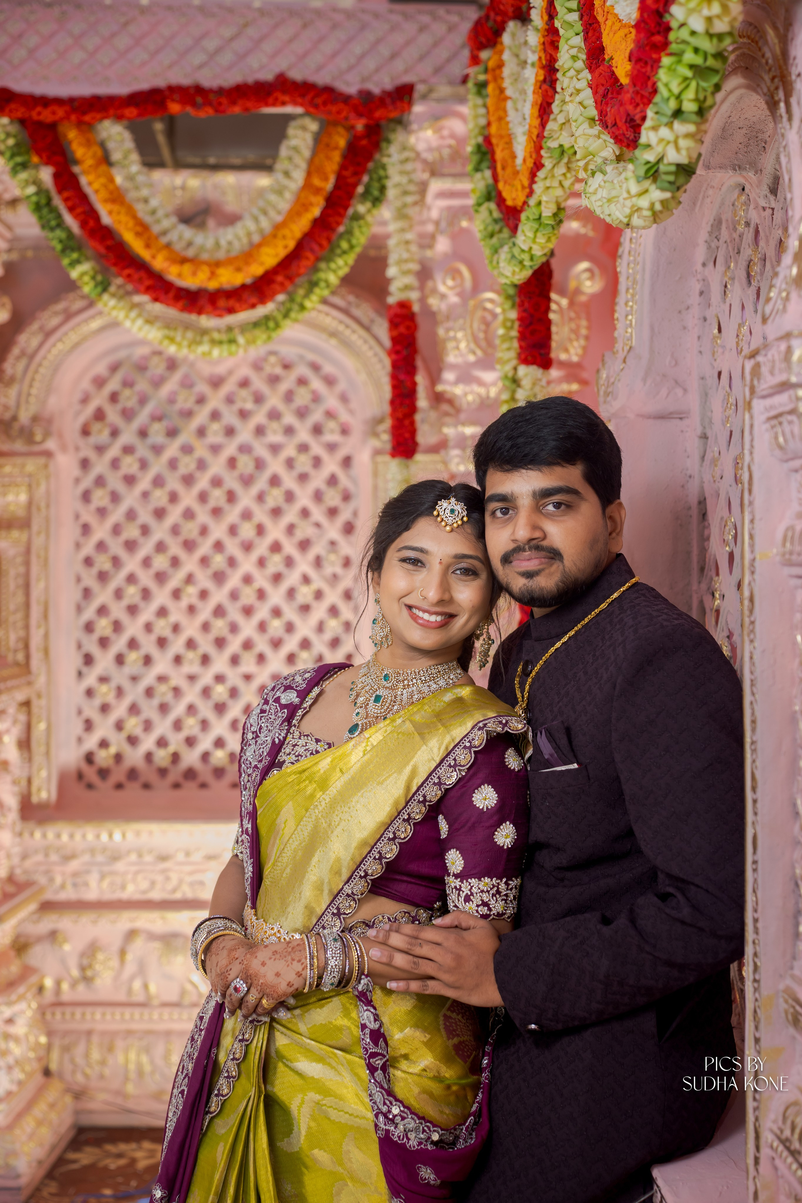 LASYA — NANDU WEDDING PICS. PIC BY SUDHAKONE