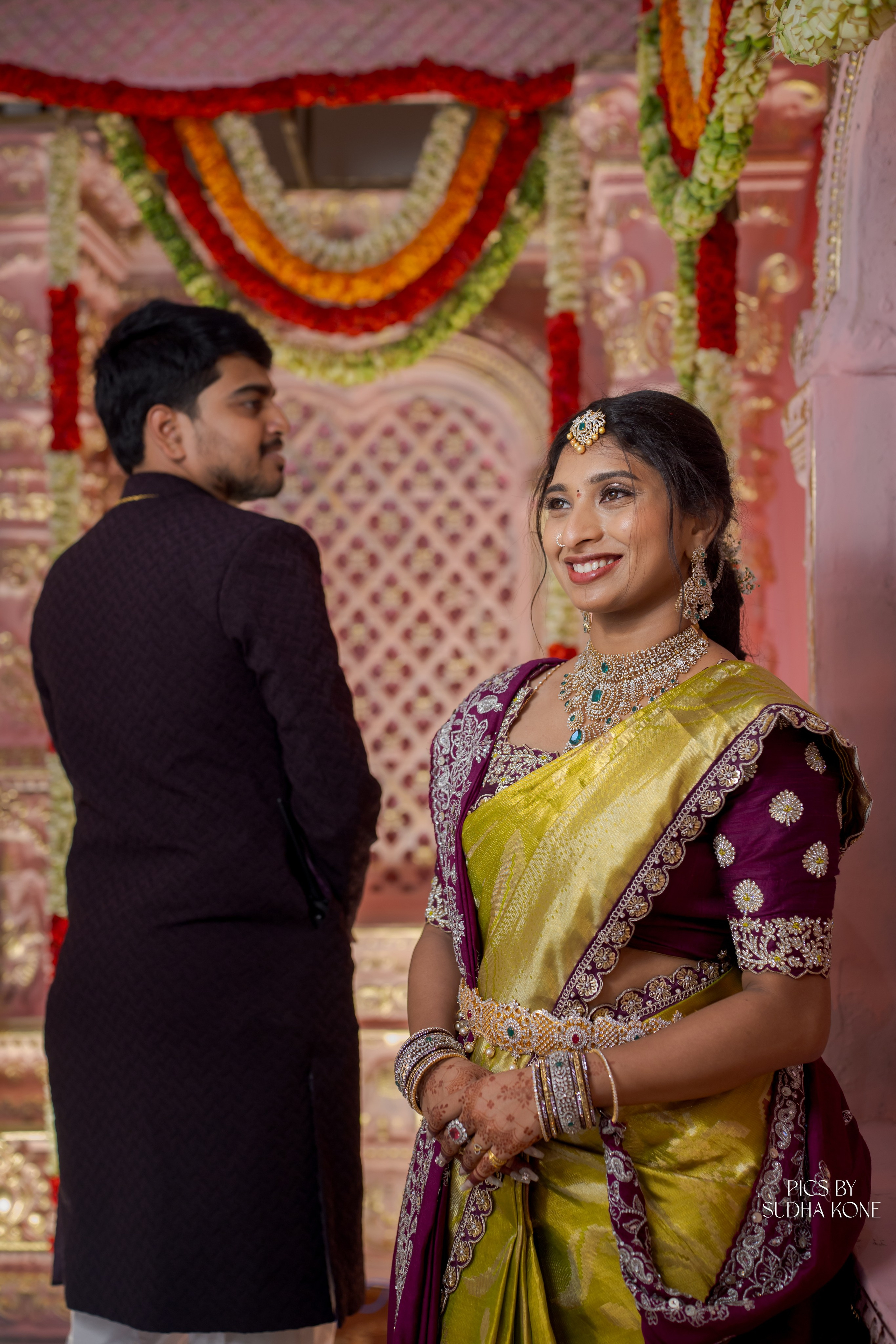 LASYA — NANDU WEDDING PICS. PIC BY SUDHAKONE