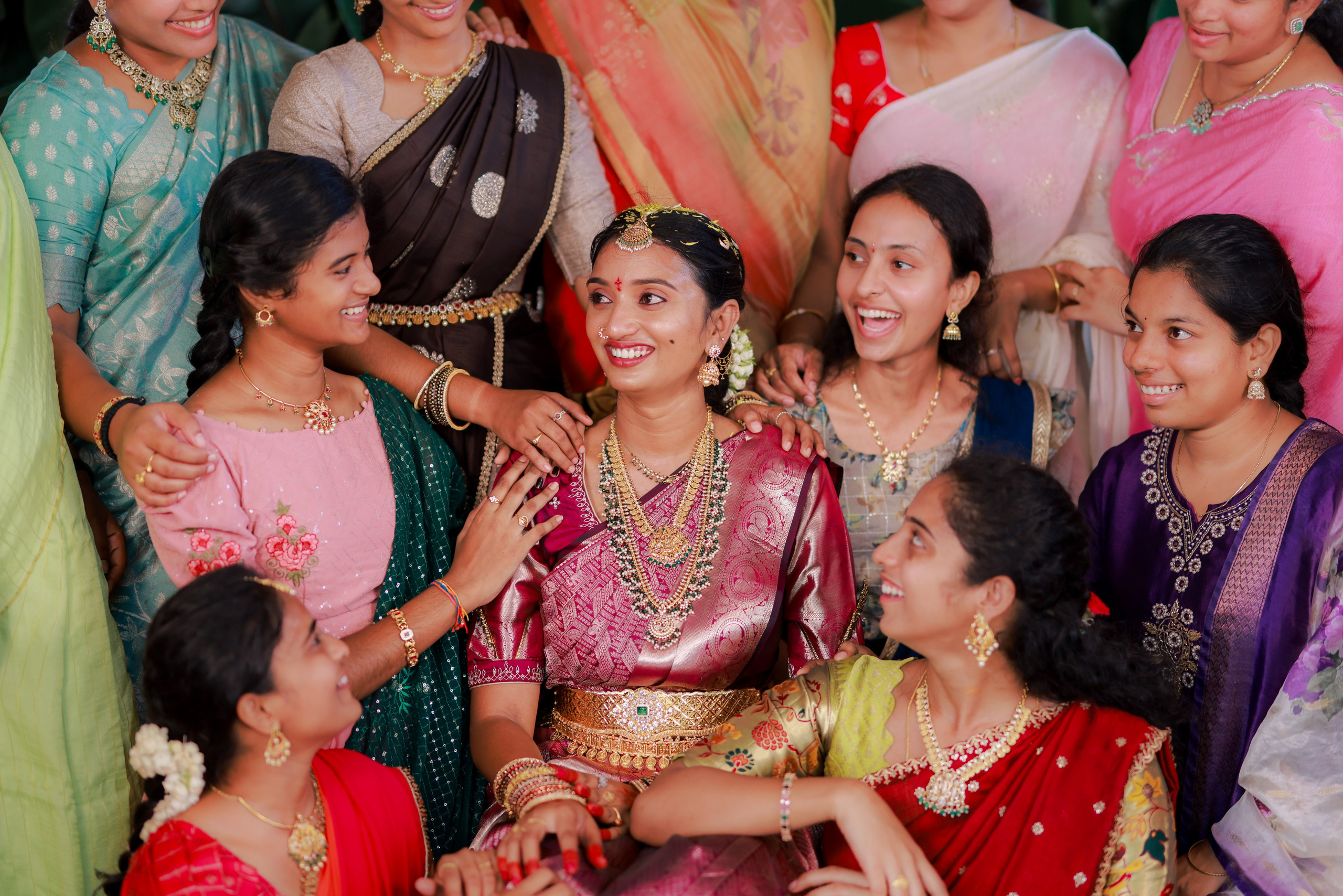 PRAVALIKA-VINEETH. PIC BY SUDHAKONE