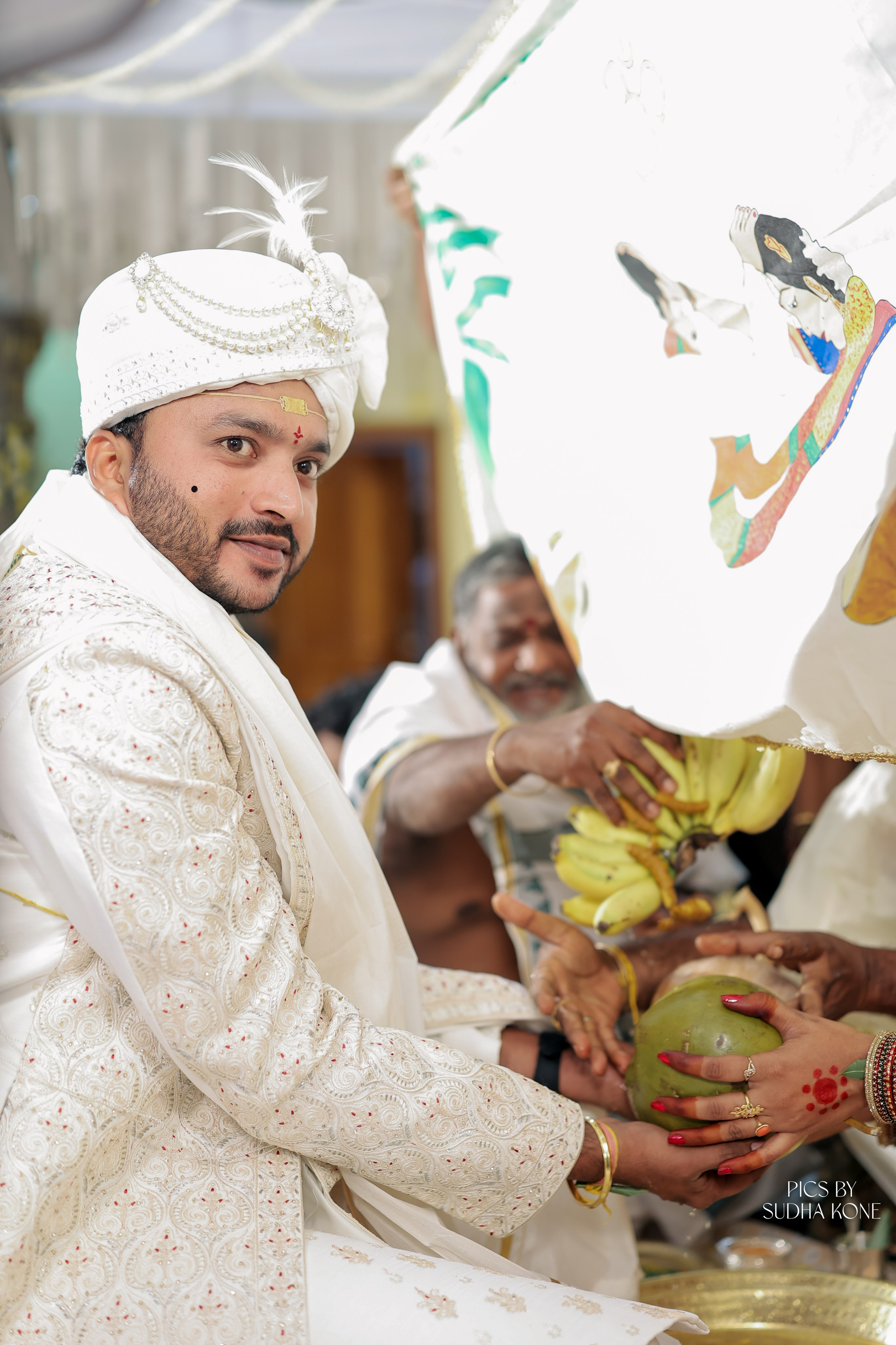 PRAVALIKA-VINEETH. PIC BY SUDHAKONE
