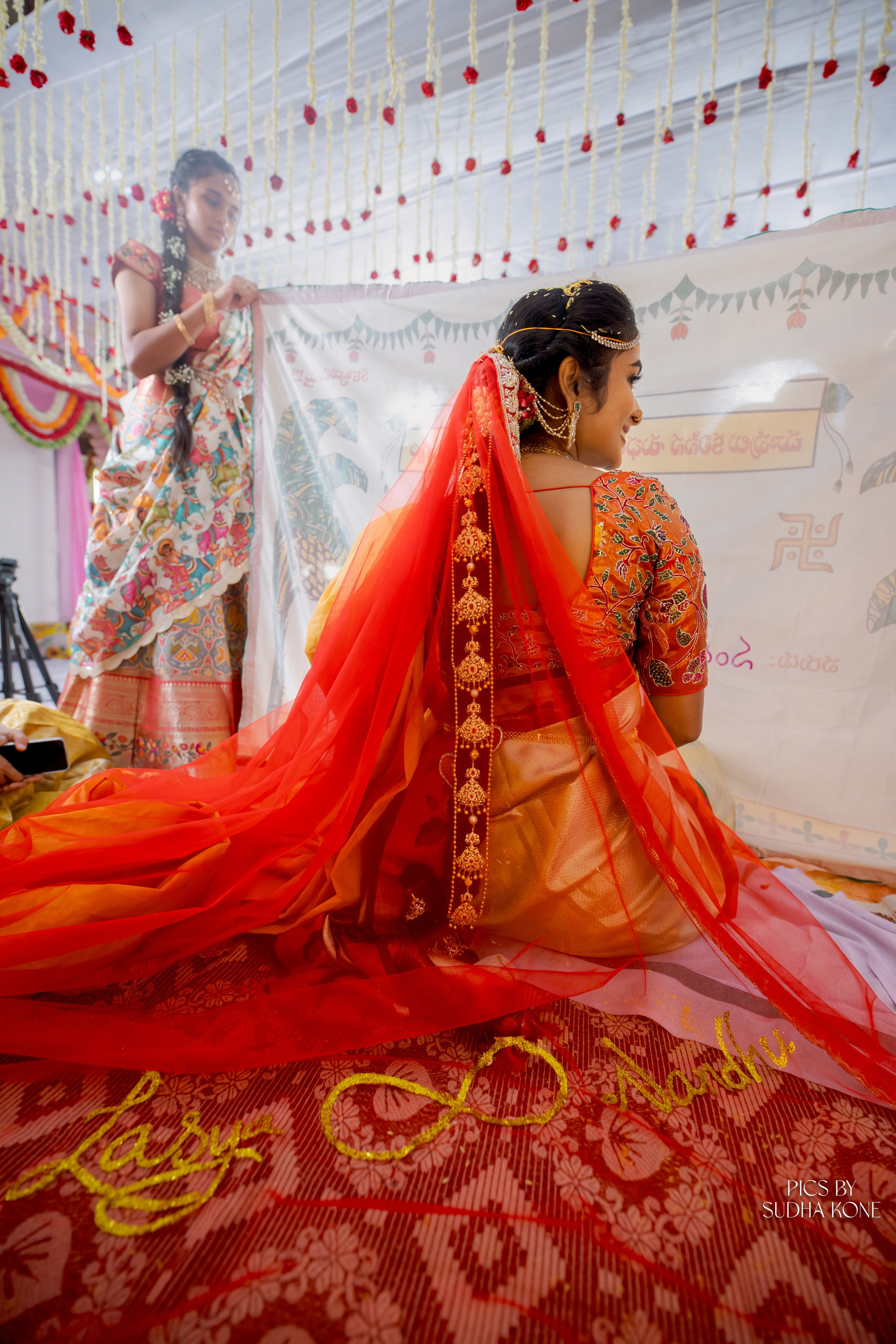 LASYA — NANDU WEDDING PICS. PIC BY SUDHAKONE