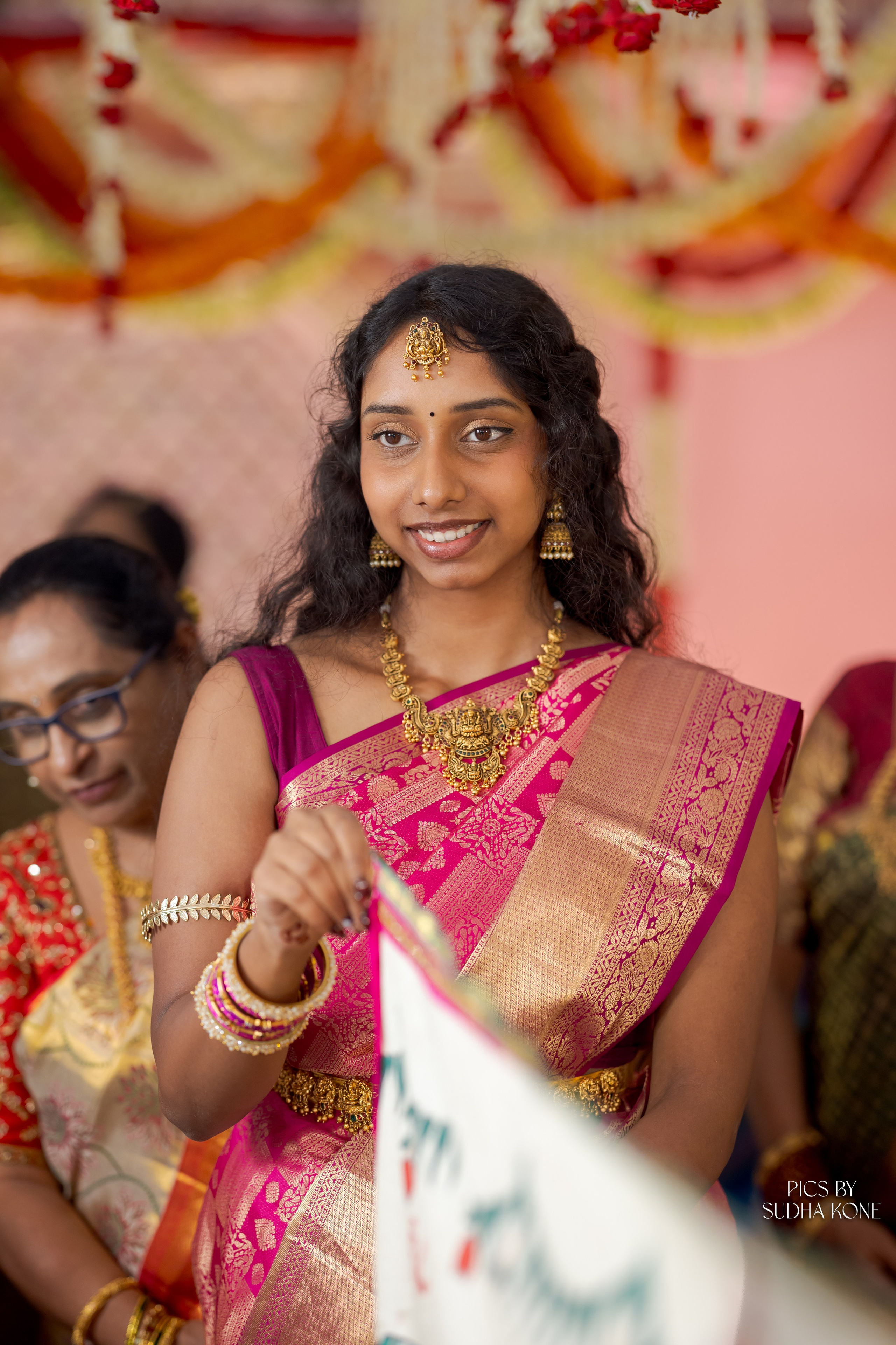 LASYA — NANDU WEDDING PICS. PIC BY SUDHAKONE