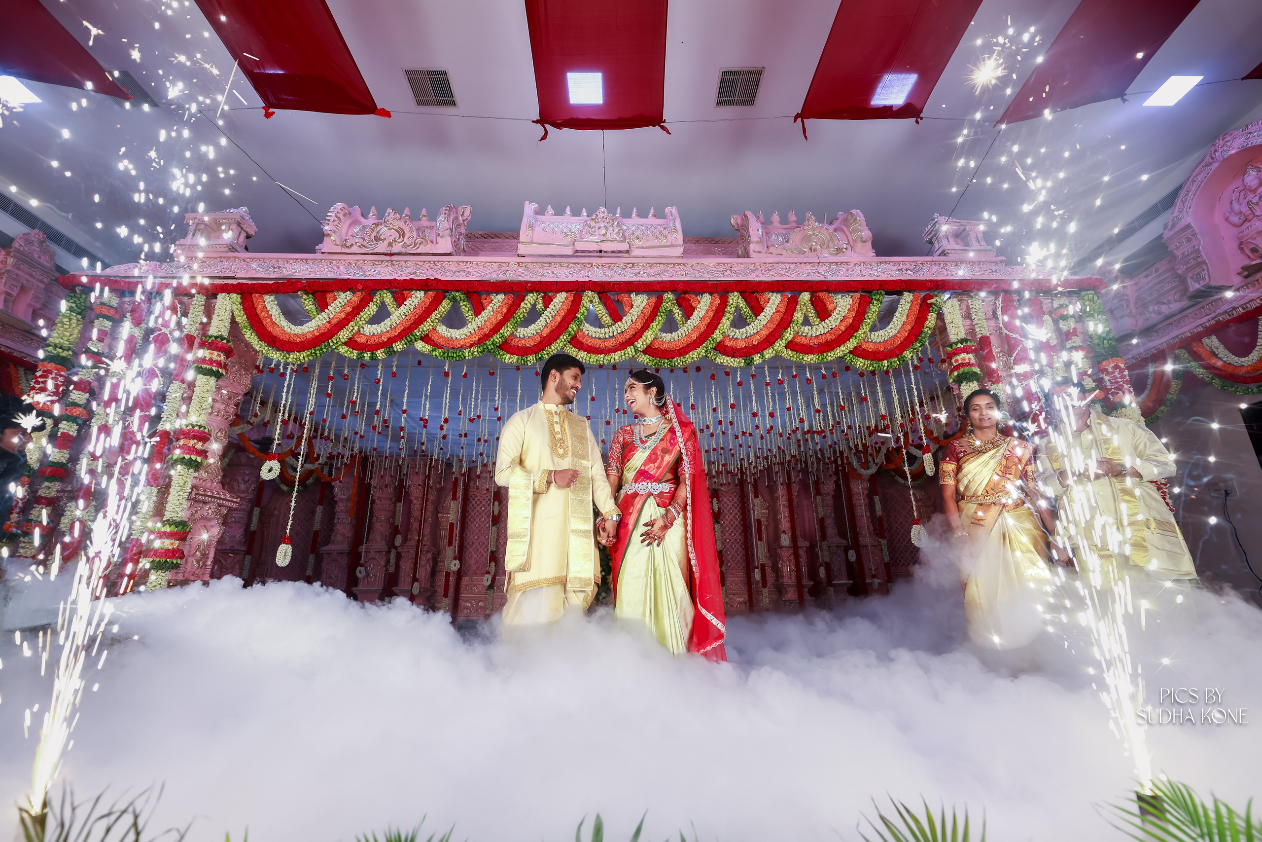 LASYA — NANDU WEDDING PICS. PIC BY SUDHAKONE