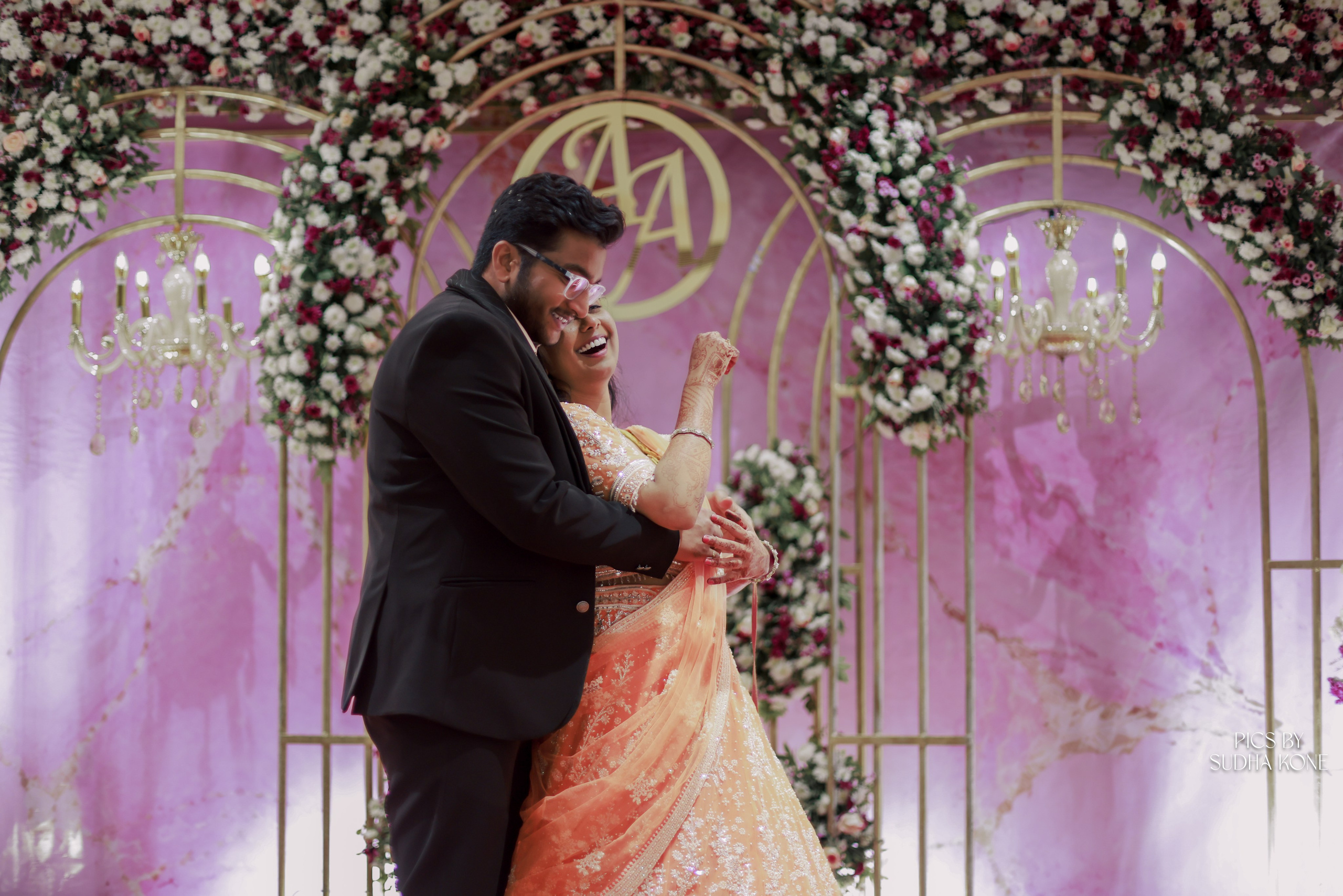 ARAVIND & ANANYA RECEPTION. PIC BY SUDHAKONE