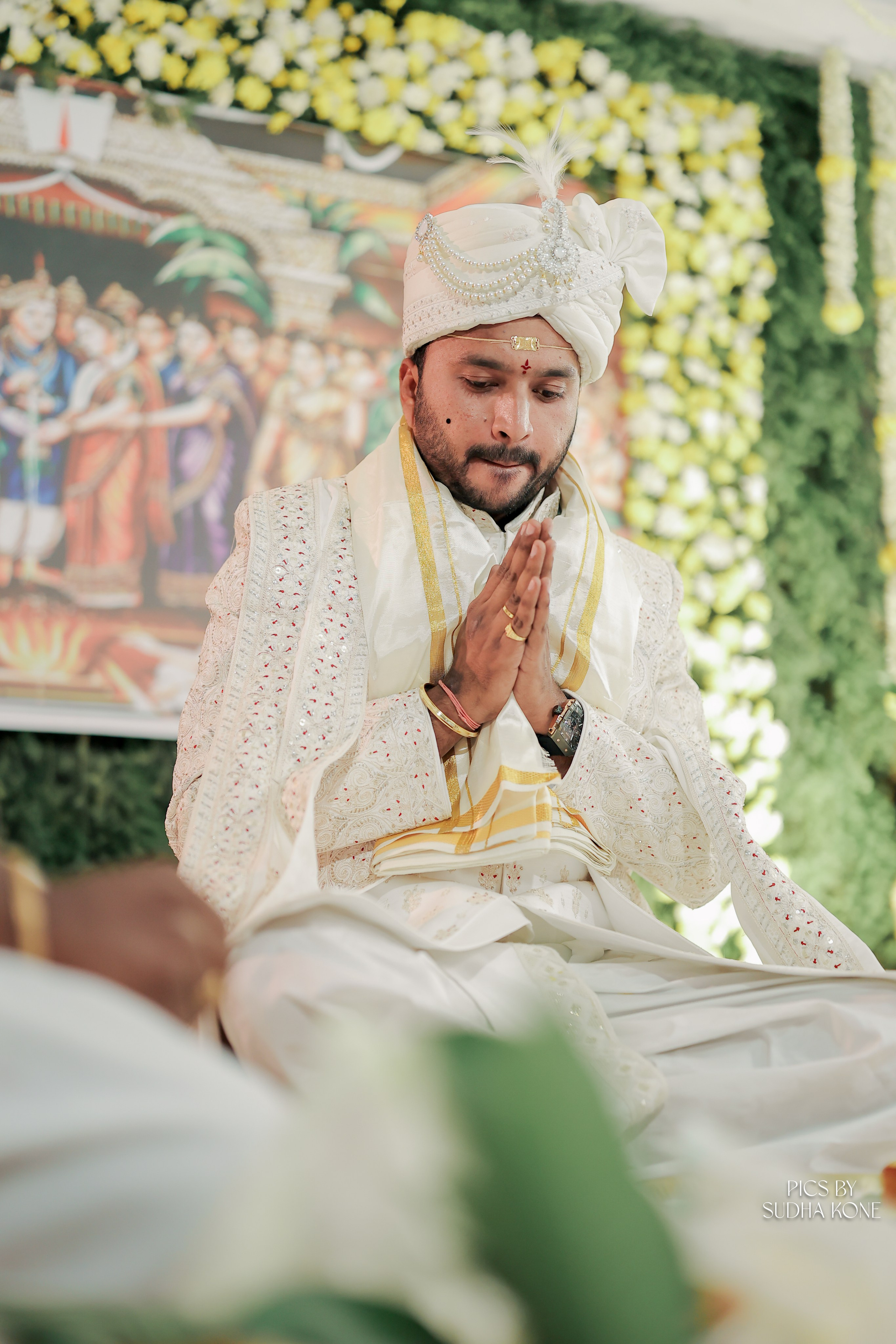 PRAVALIKA-VINEETH. PIC BY SUDHAKONE