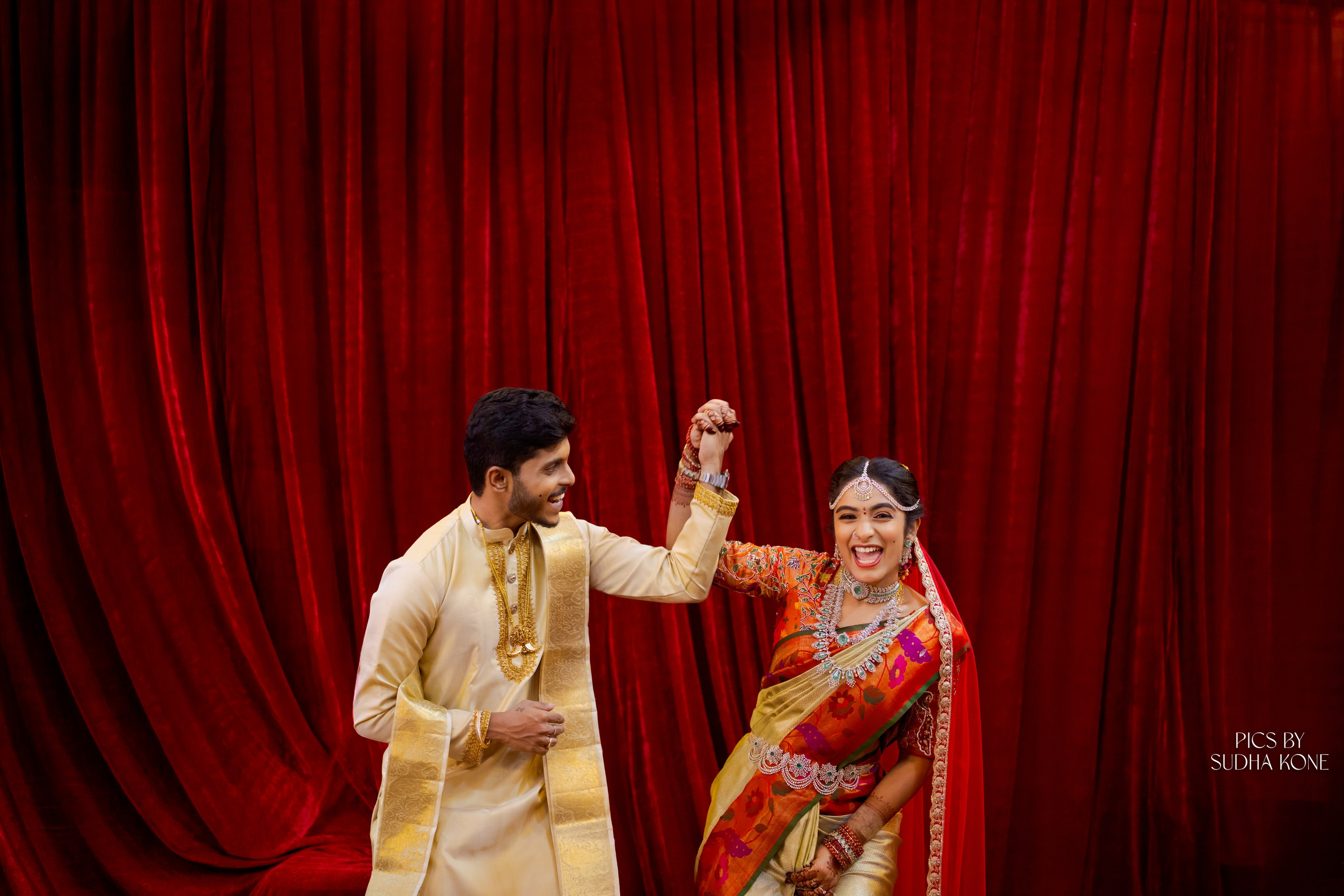 LASYA — NANDU WEDDING PICS. PIC BY SUDHAKONE