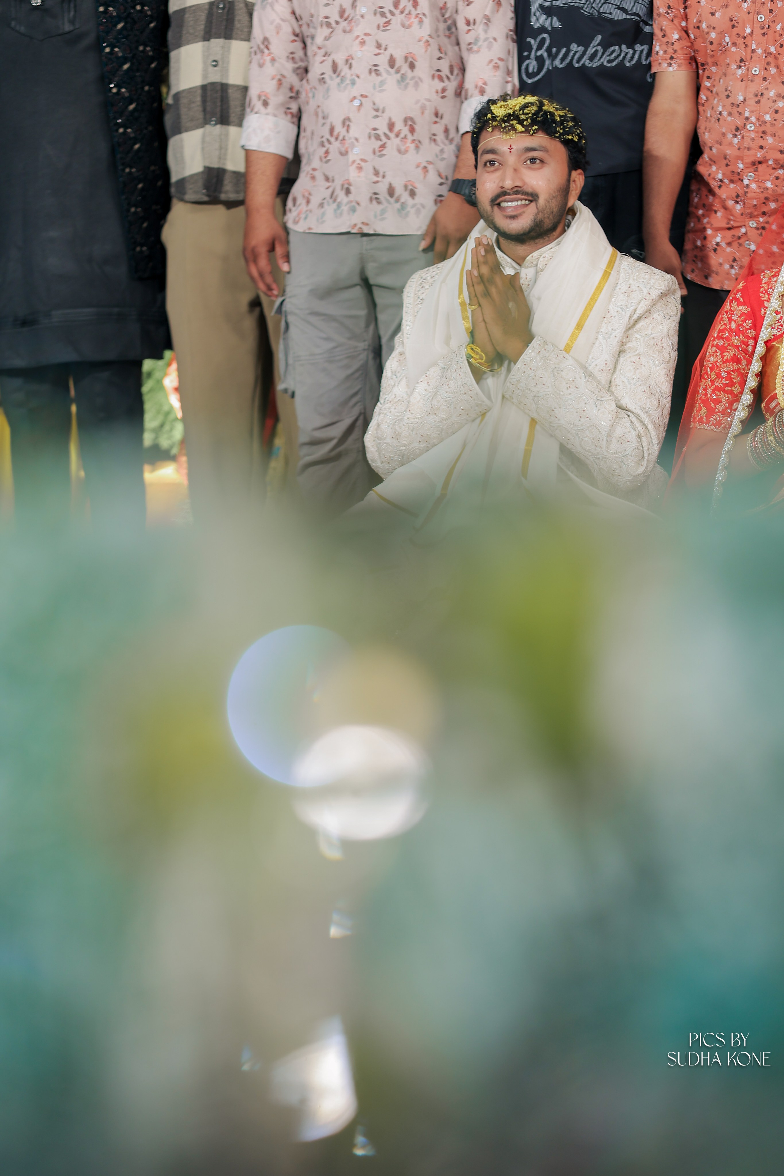 PRAVALIKA-VINEETH. PIC BY SUDHAKONE