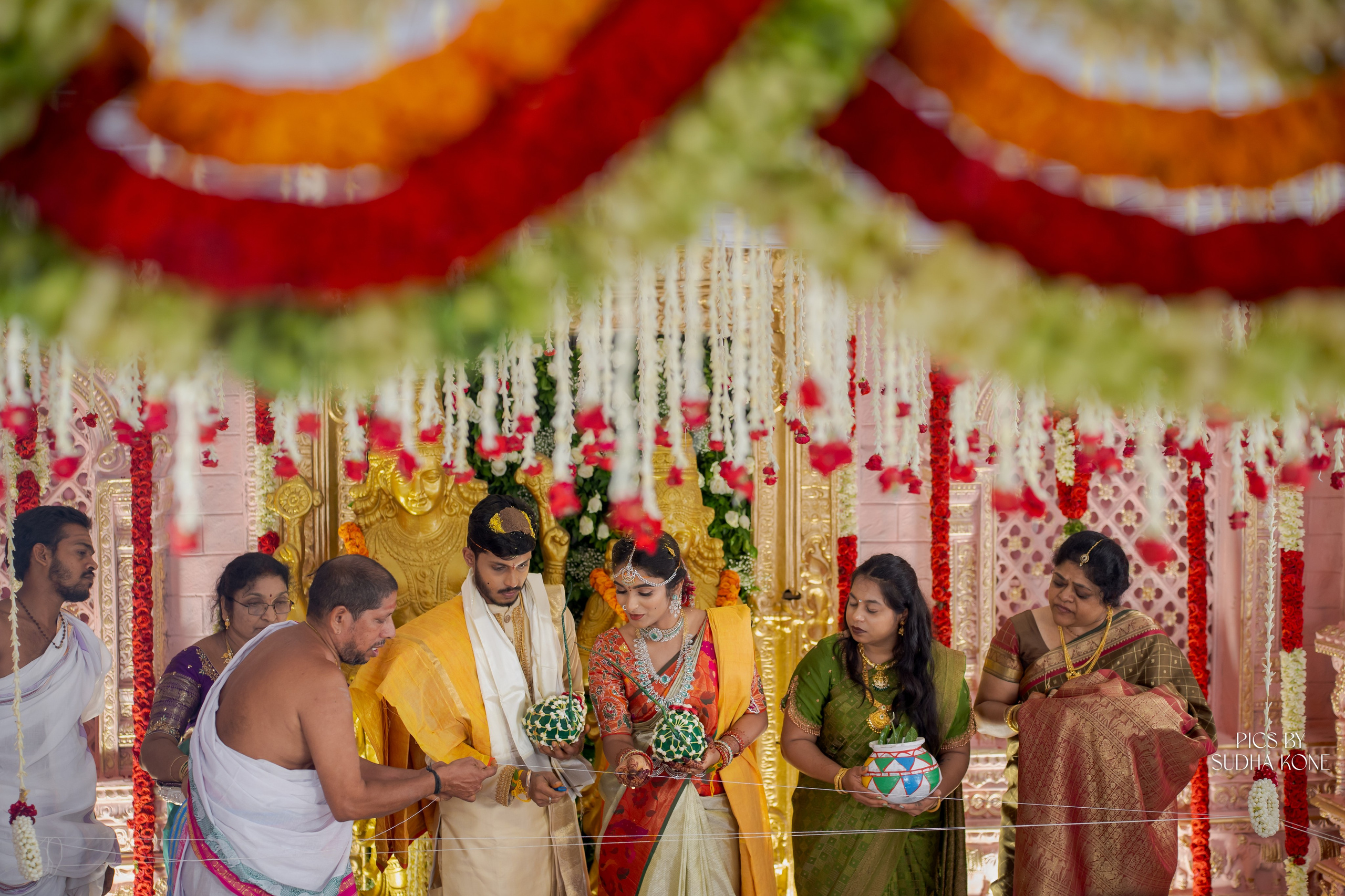 LASYA — NANDU WEDDING PICS. PIC BY SUDHAKONE