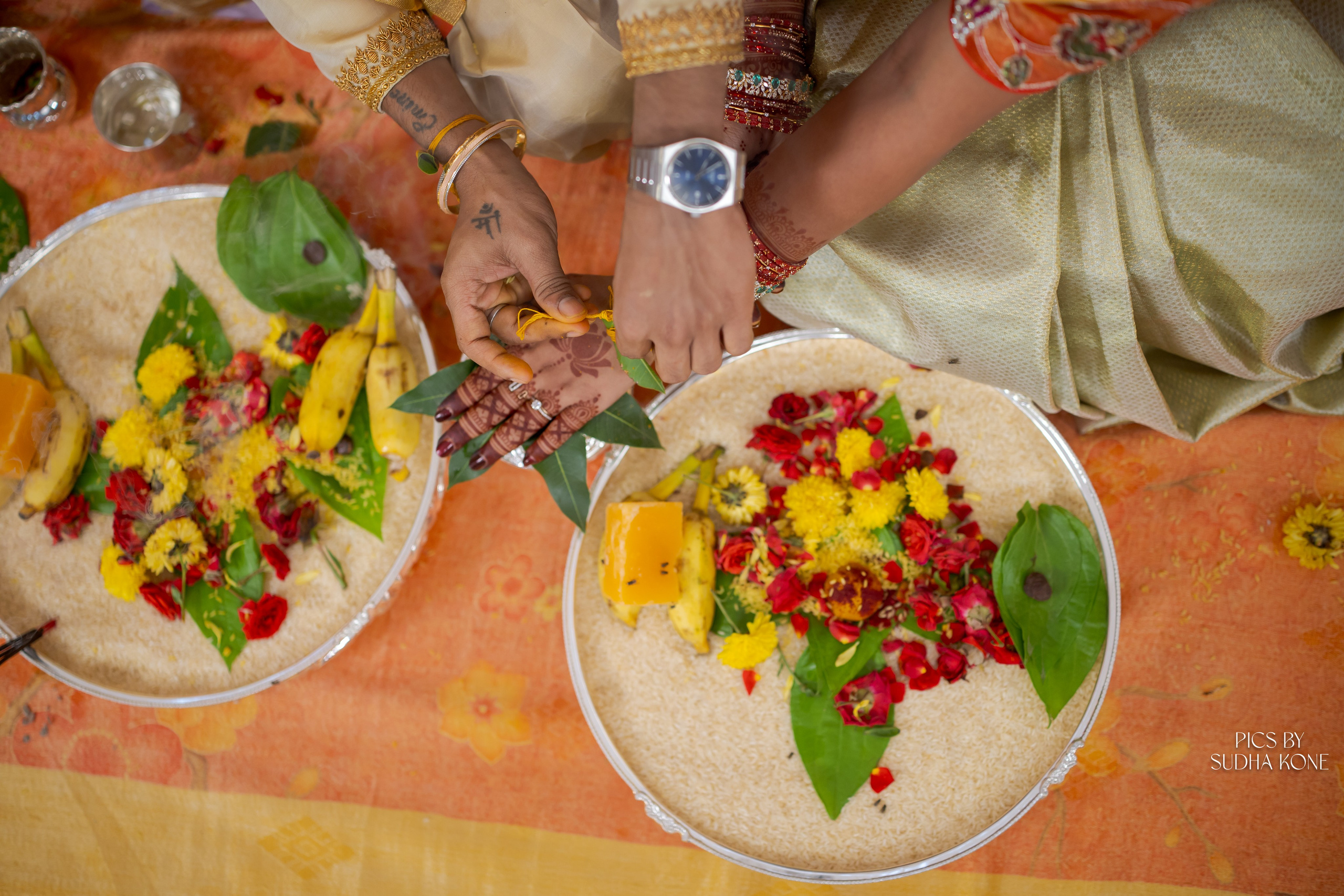 LASYA — NANDU WEDDING PICS. PIC BY SUDHAKONE