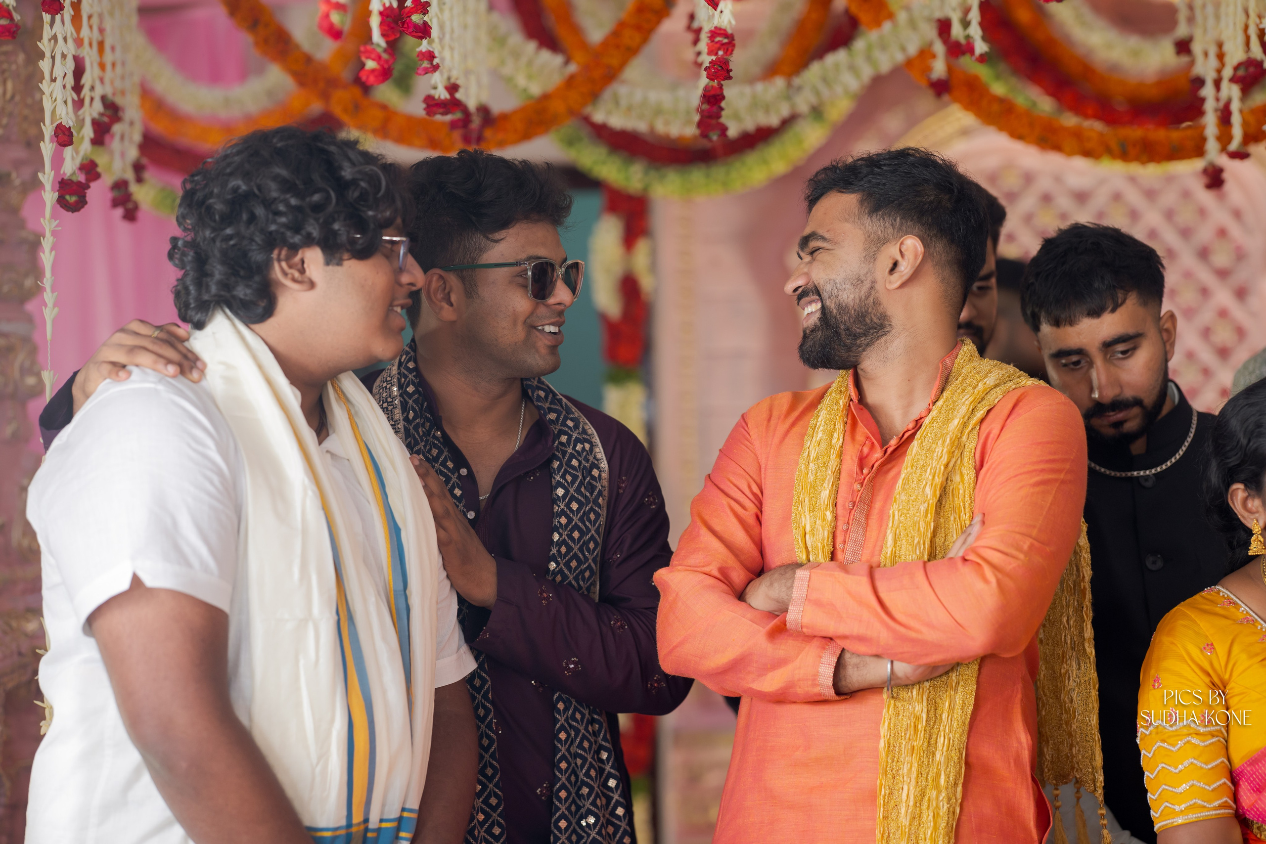 LASYA — NANDU WEDDING PICS. PIC BY SUDHAKONE
