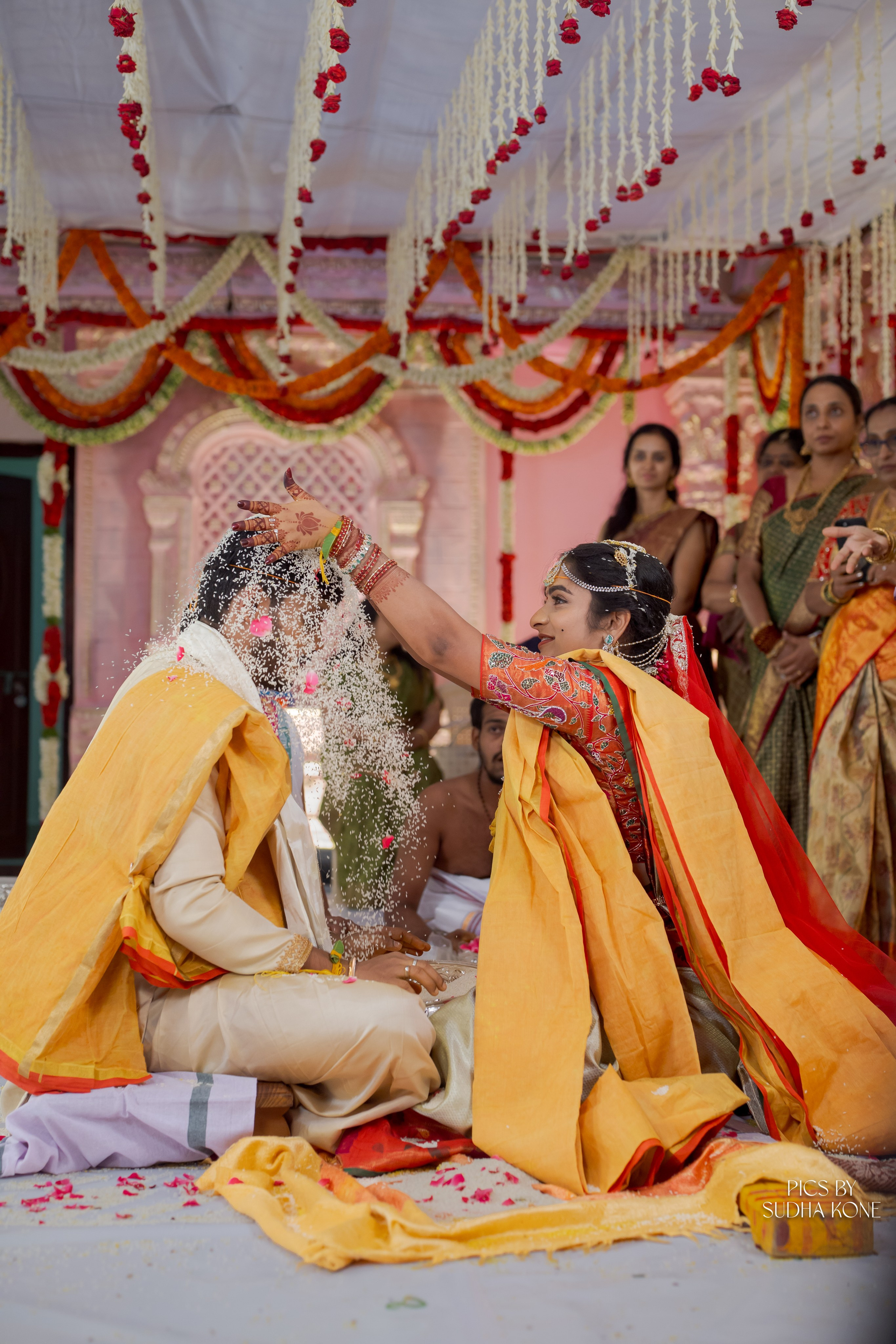 LASYA — NANDU WEDDING PICS. PIC BY SUDHAKONE