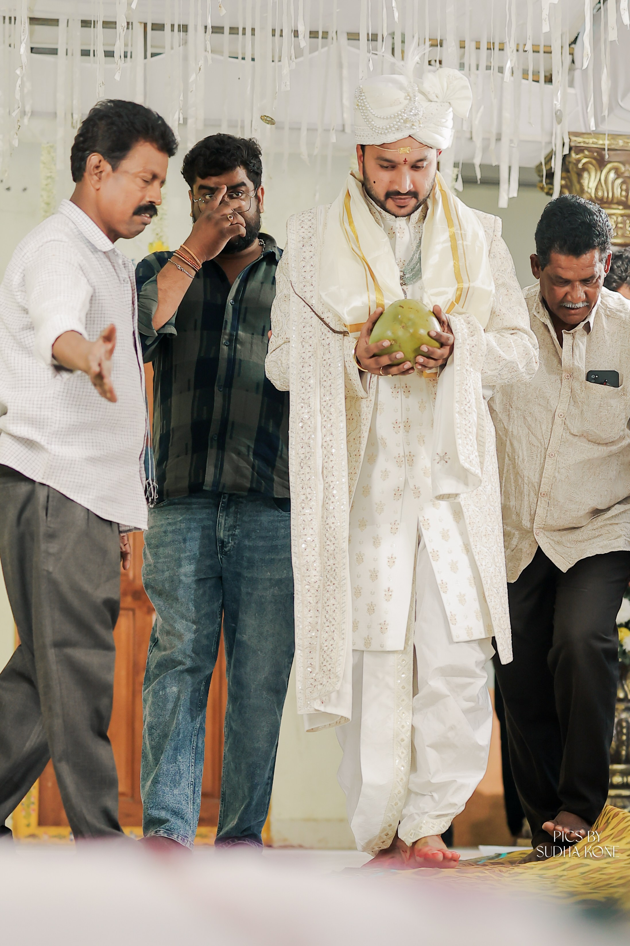 PRAVALIKA-VINEETH. PIC BY SUDHAKONE