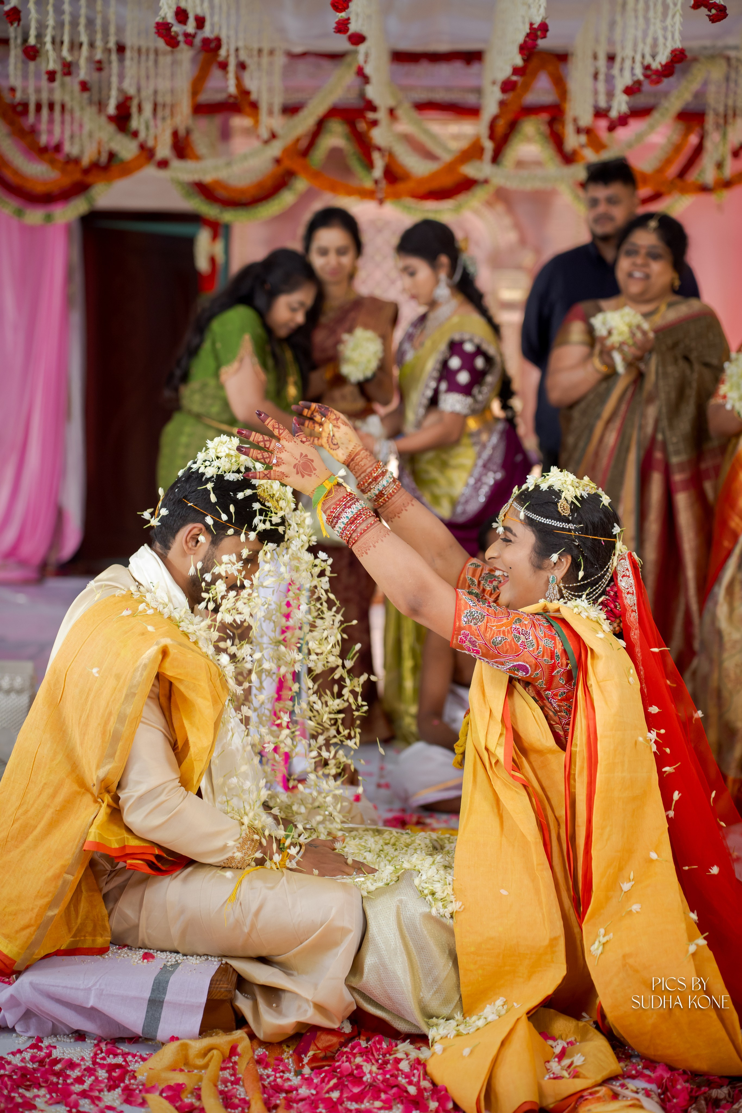 LASYA — NANDU WEDDING PICS. PIC BY SUDHAKONE