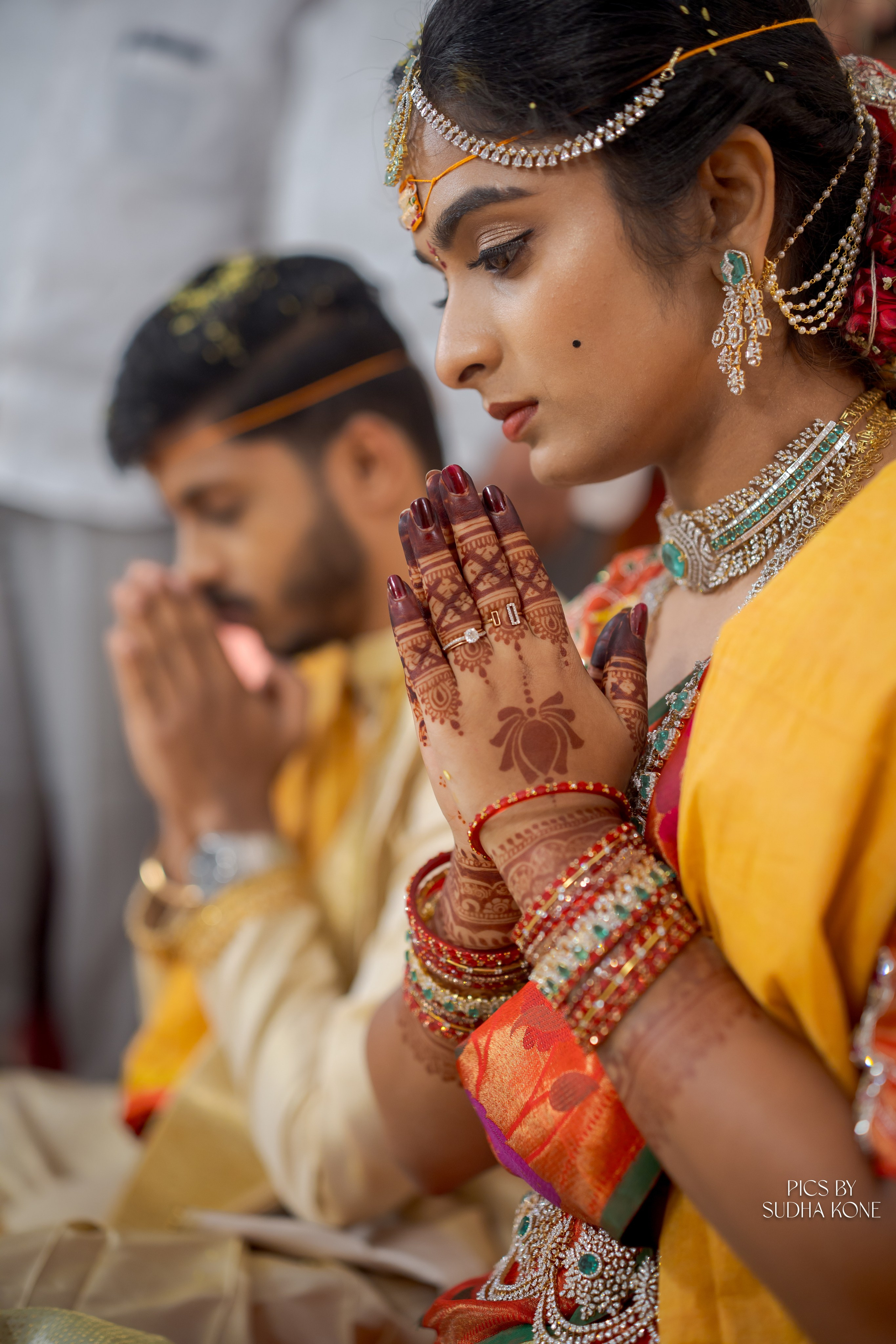 LASYA — NANDU WEDDING PICS. PIC BY SUDHAKONE