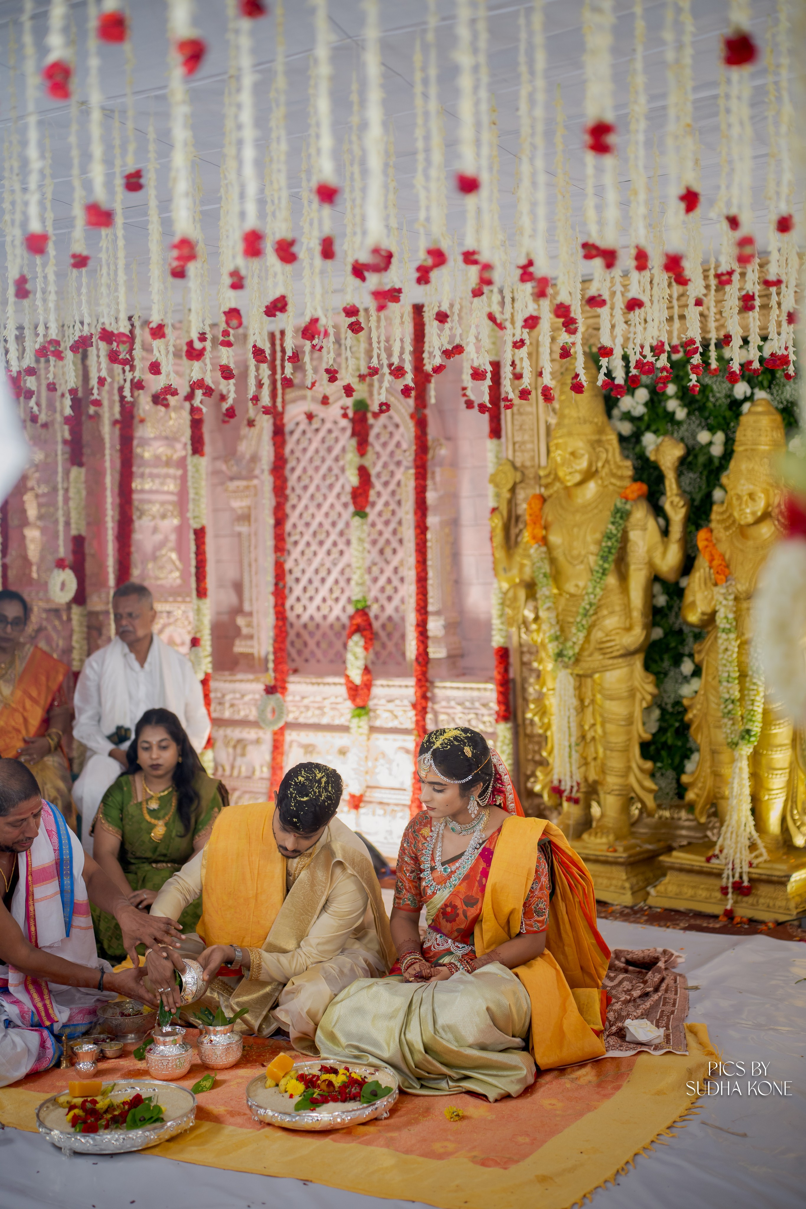 LASYA — NANDU WEDDING PICS. PIC BY SUDHAKONE