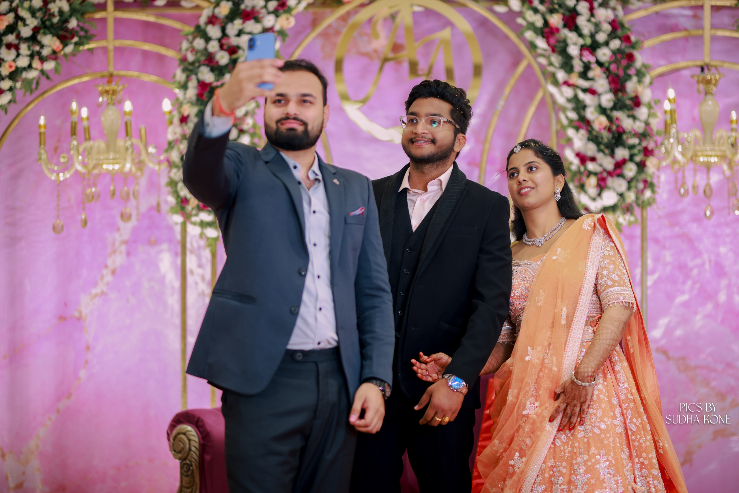 ARAVIND & ANANYA RECEPTION. PIC BY SUDHAKONE