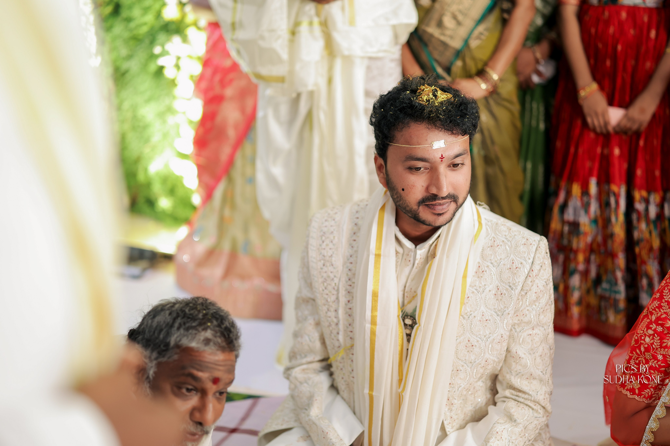 PRAVALIKA-VINEETH. PIC BY SUDHAKONE