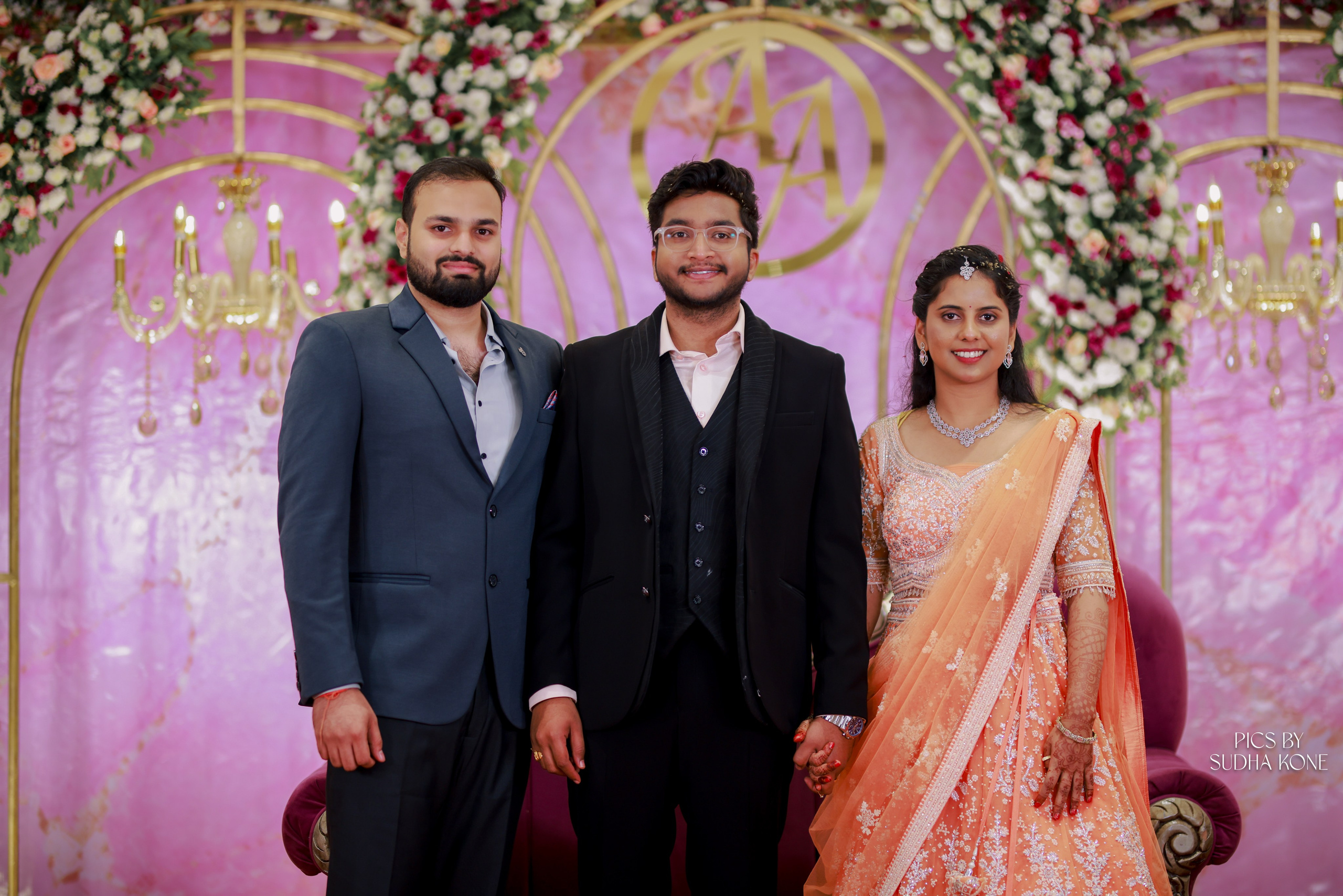 ARAVIND & ANANYA RECEPTION. PIC BY SUDHAKONE