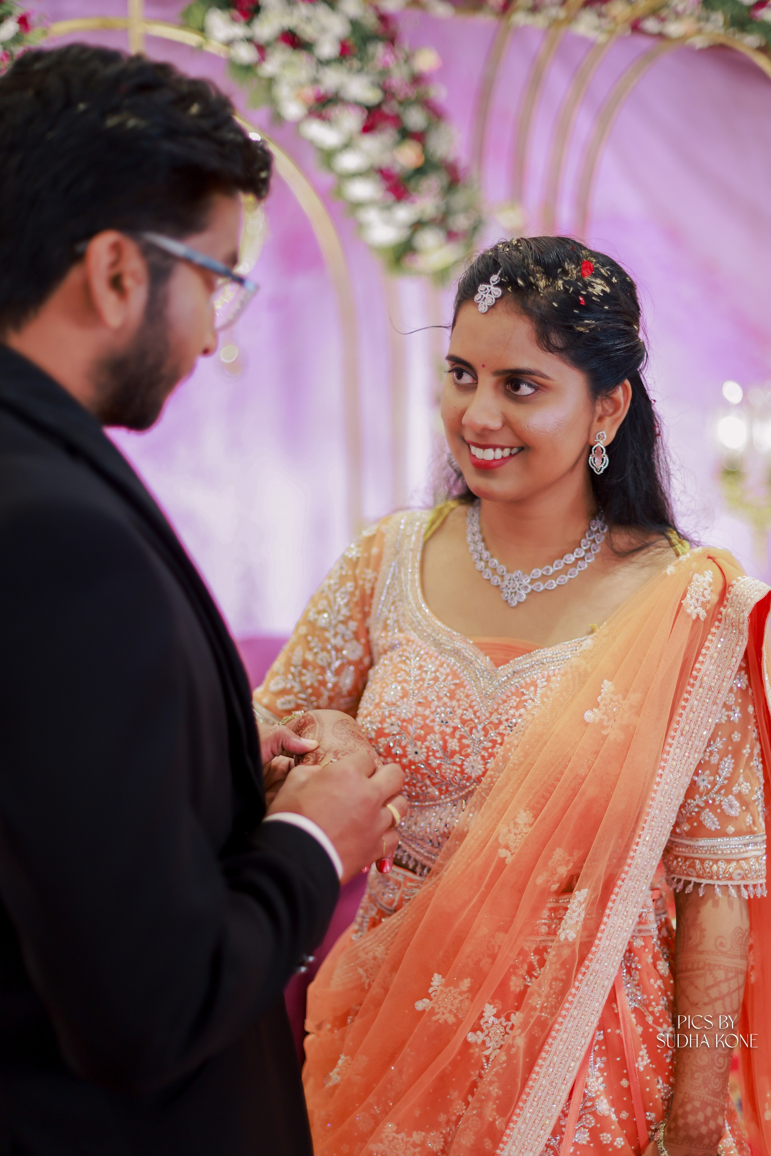 ARAVIND & ANANYA RECEPTION. PIC BY SUDHAKONE