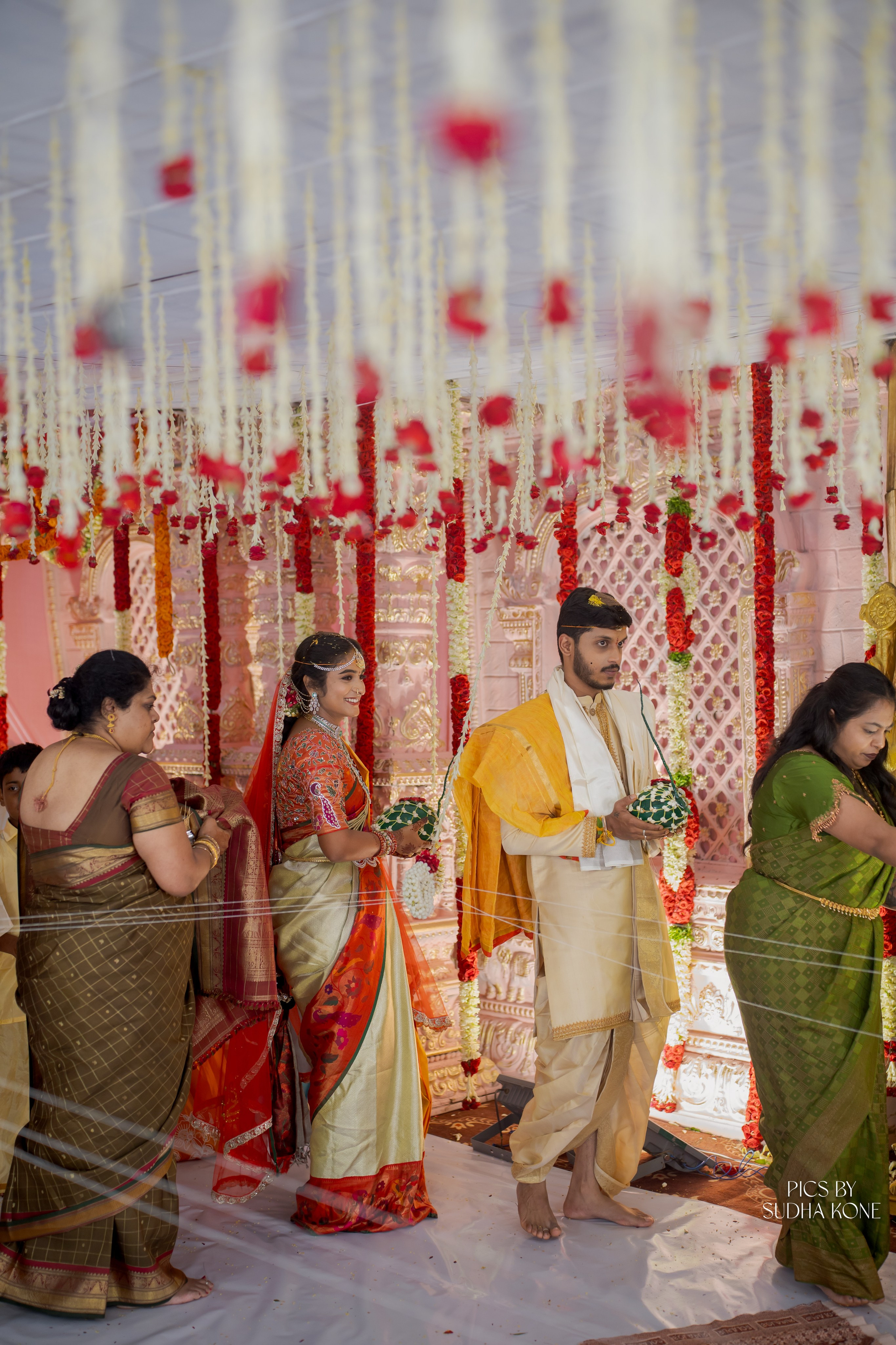 LASYA — NANDU WEDDING PICS. PIC BY SUDHAKONE