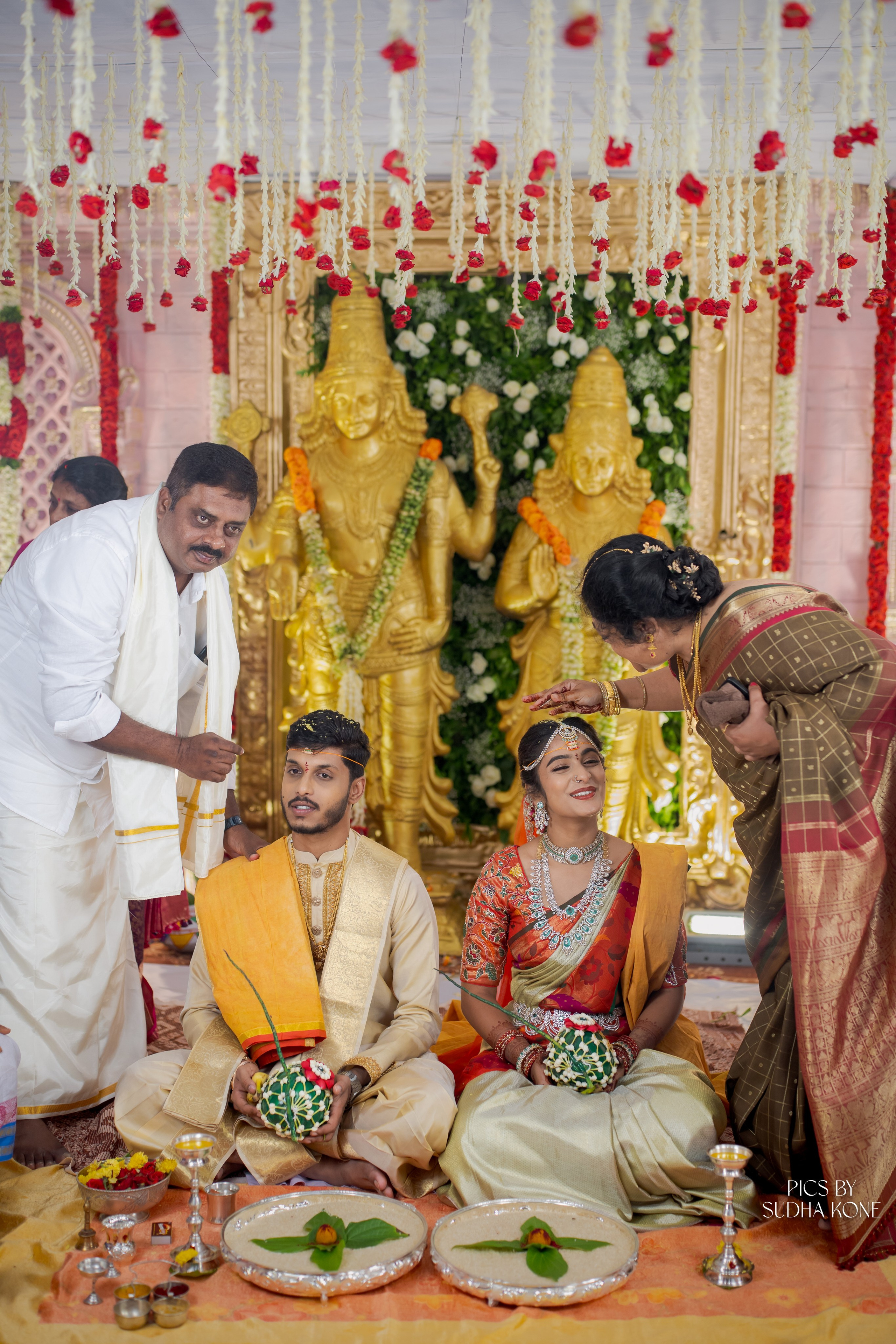LASYA — NANDU WEDDING PICS. PIC BY SUDHAKONE