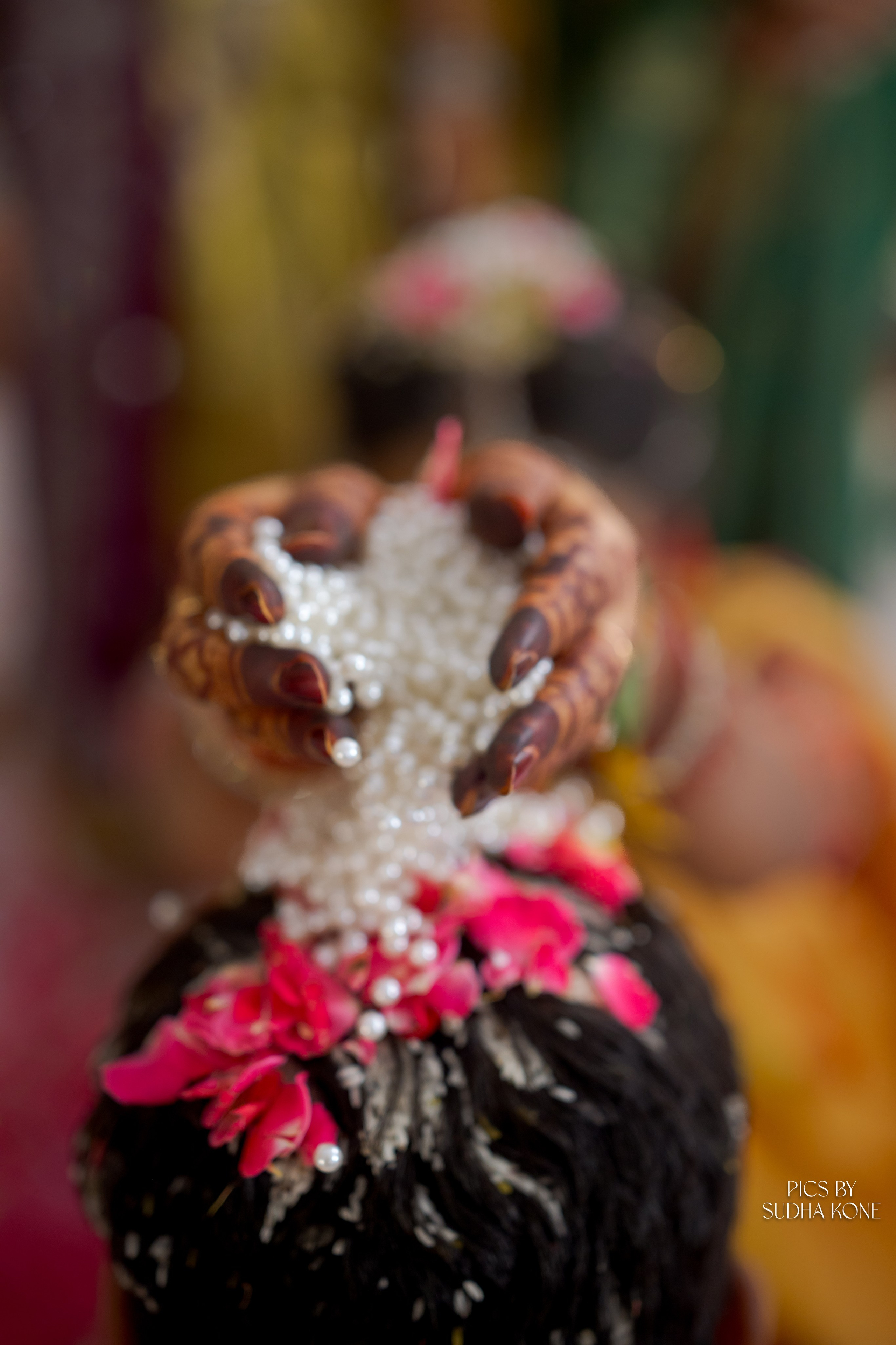 LASYA — NANDU WEDDING PICS. PIC BY SUDHAKONE