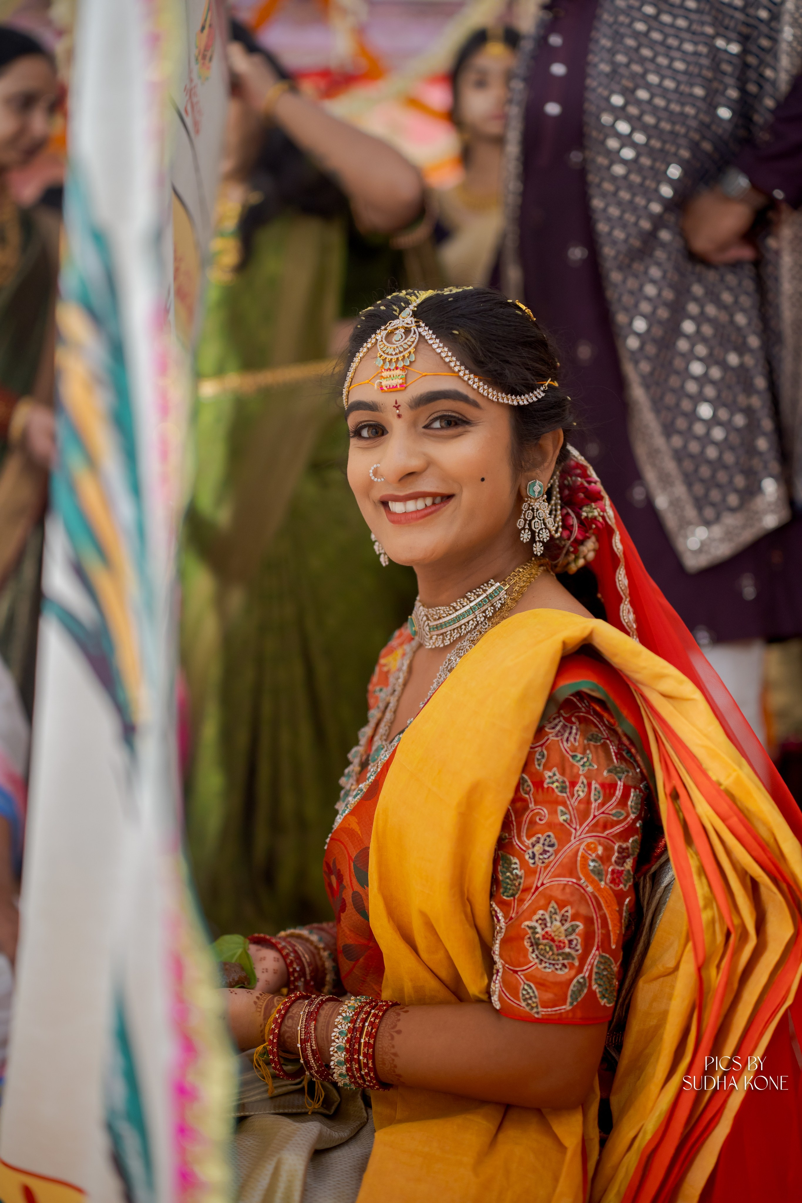 LASYA — NANDU WEDDING PICS. PIC BY SUDHAKONE