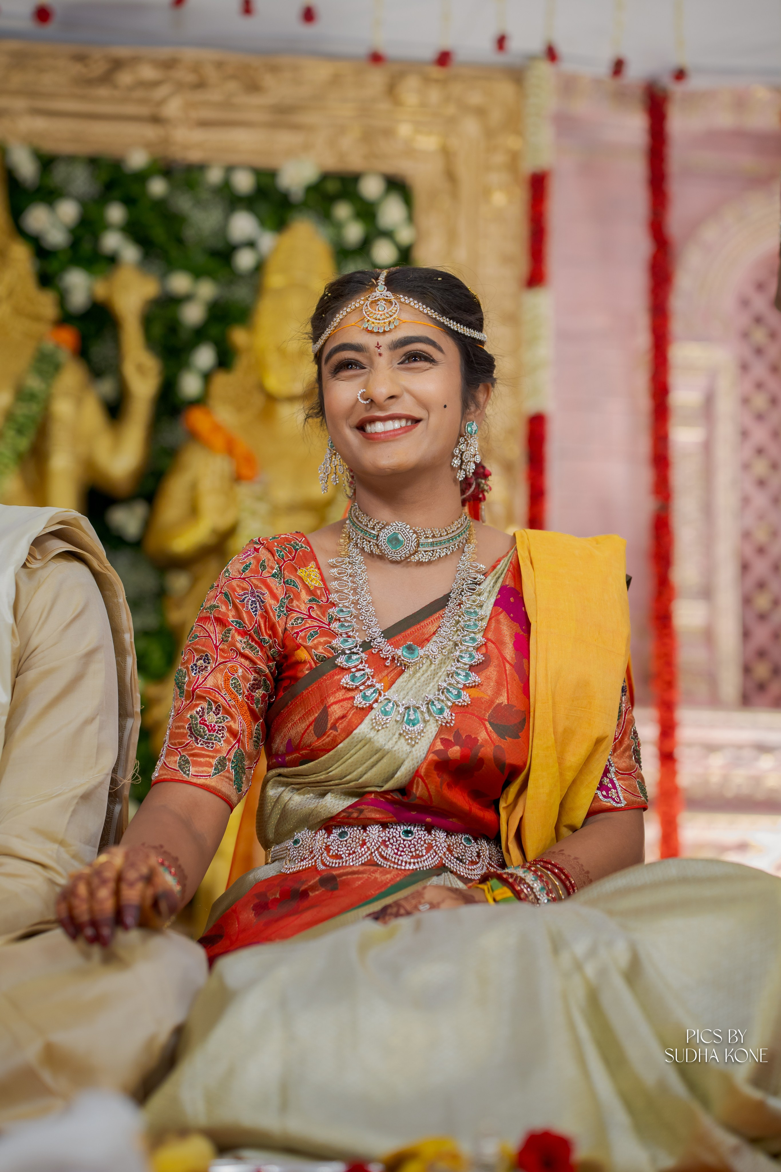 LASYA — NANDU WEDDING PICS. PIC BY SUDHAKONE