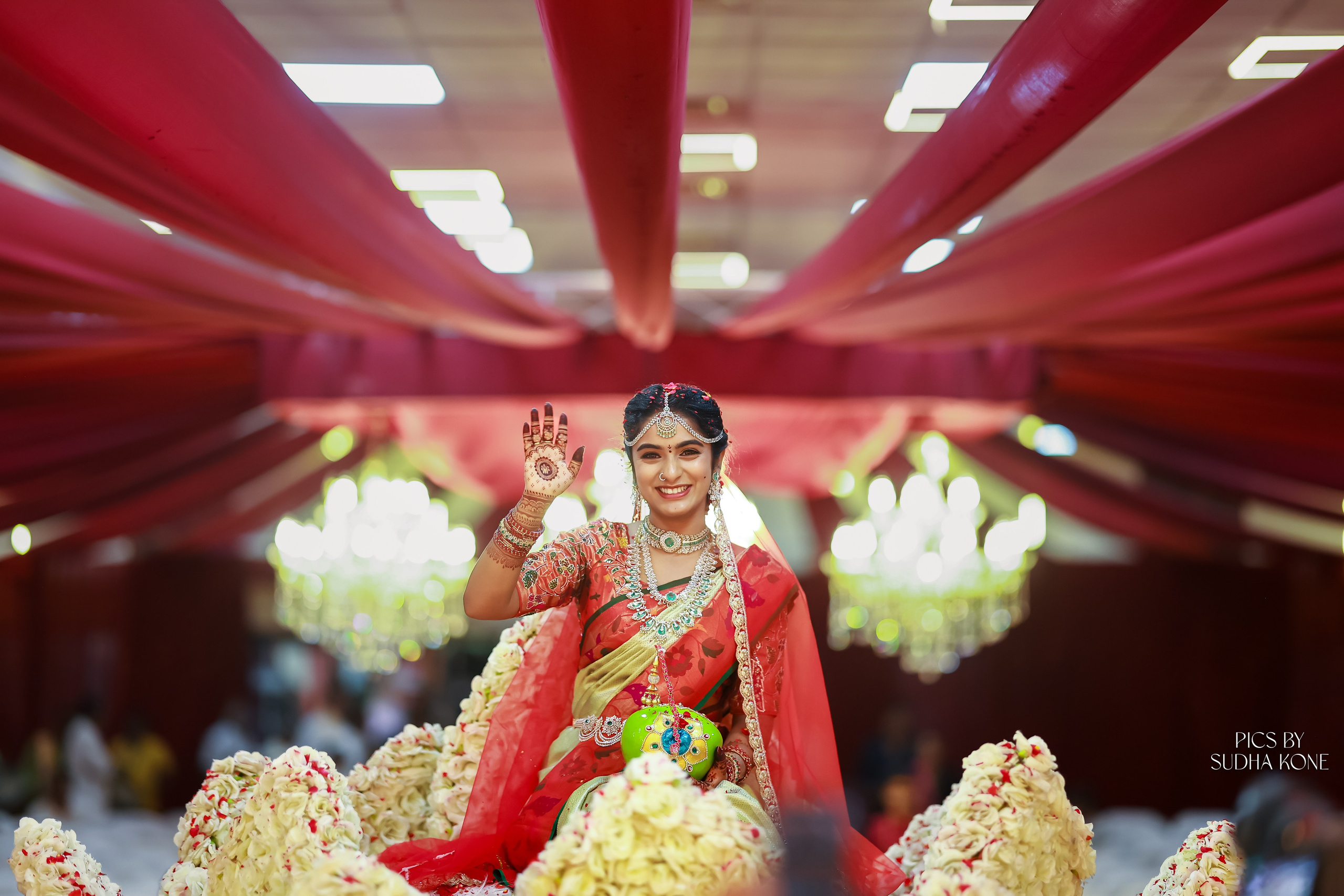 LASYA — NANDU WEDDING PICS. PIC BY SUDHAKONE