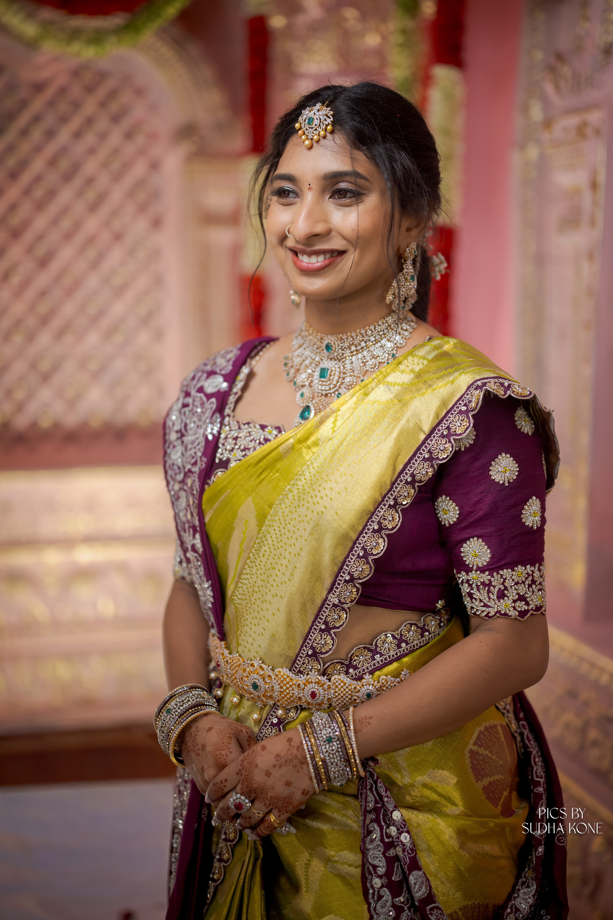 LASYA — NANDU WEDDING PICS. PIC BY SUDHAKONE