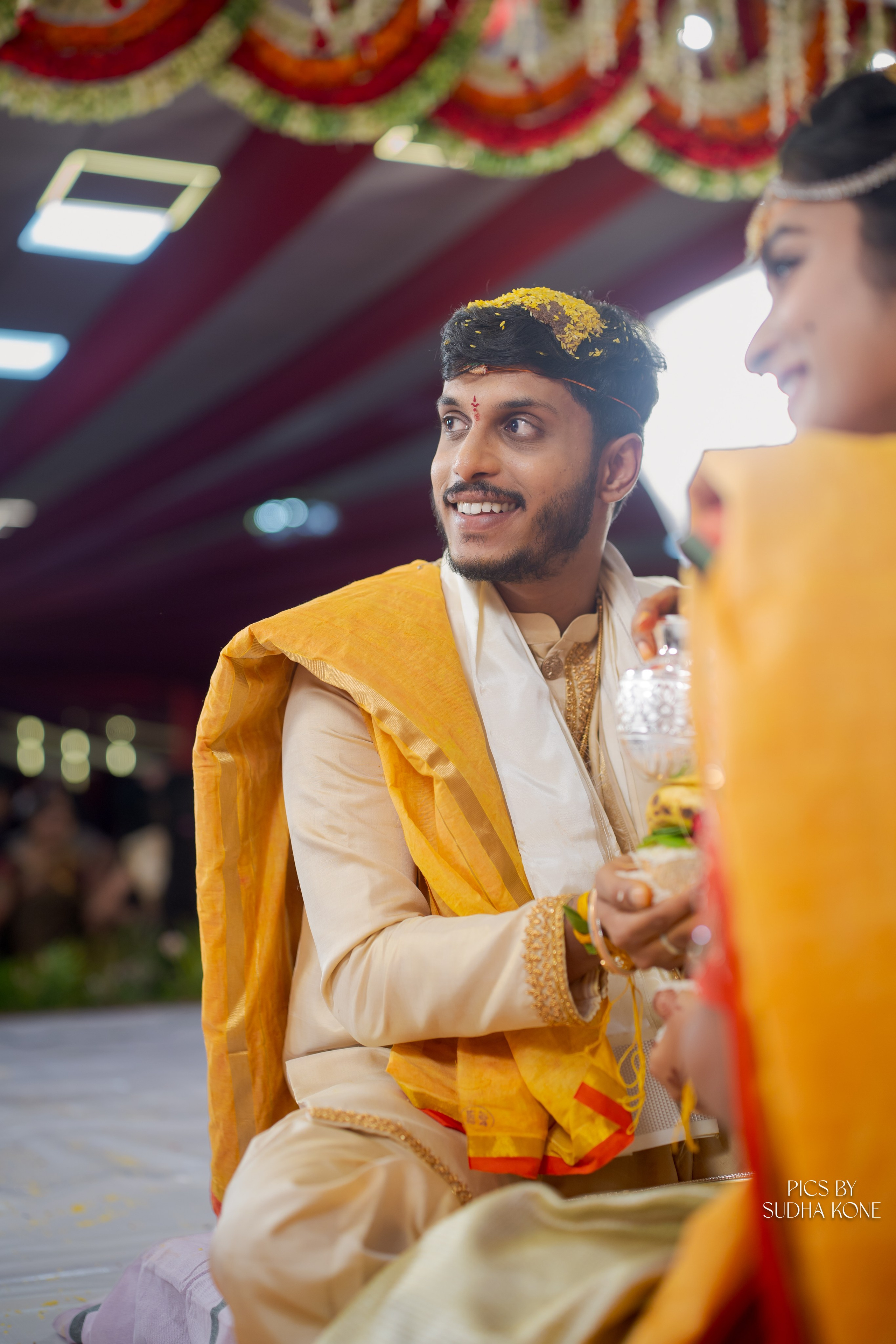 LASYA — NANDU WEDDING PICS. PIC BY SUDHAKONE