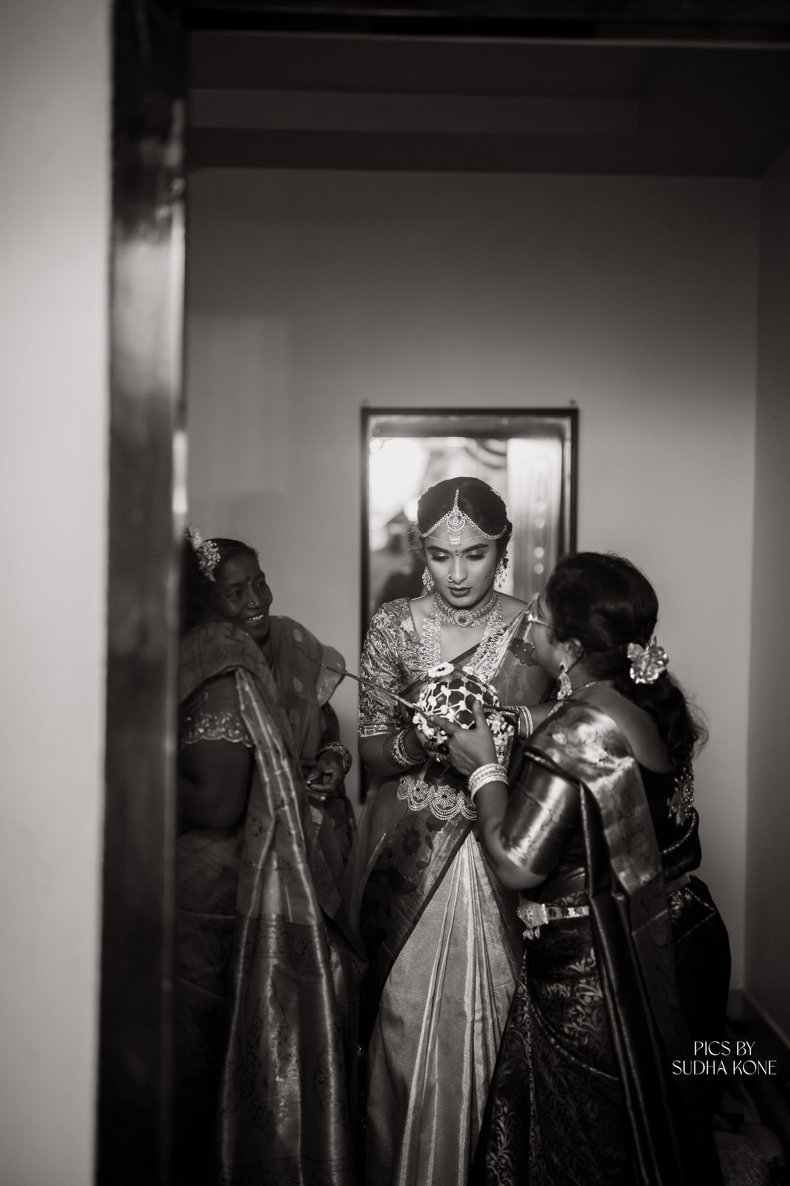LASYA — NANDU WEDDING PICS. PIC BY SUDHAKONE