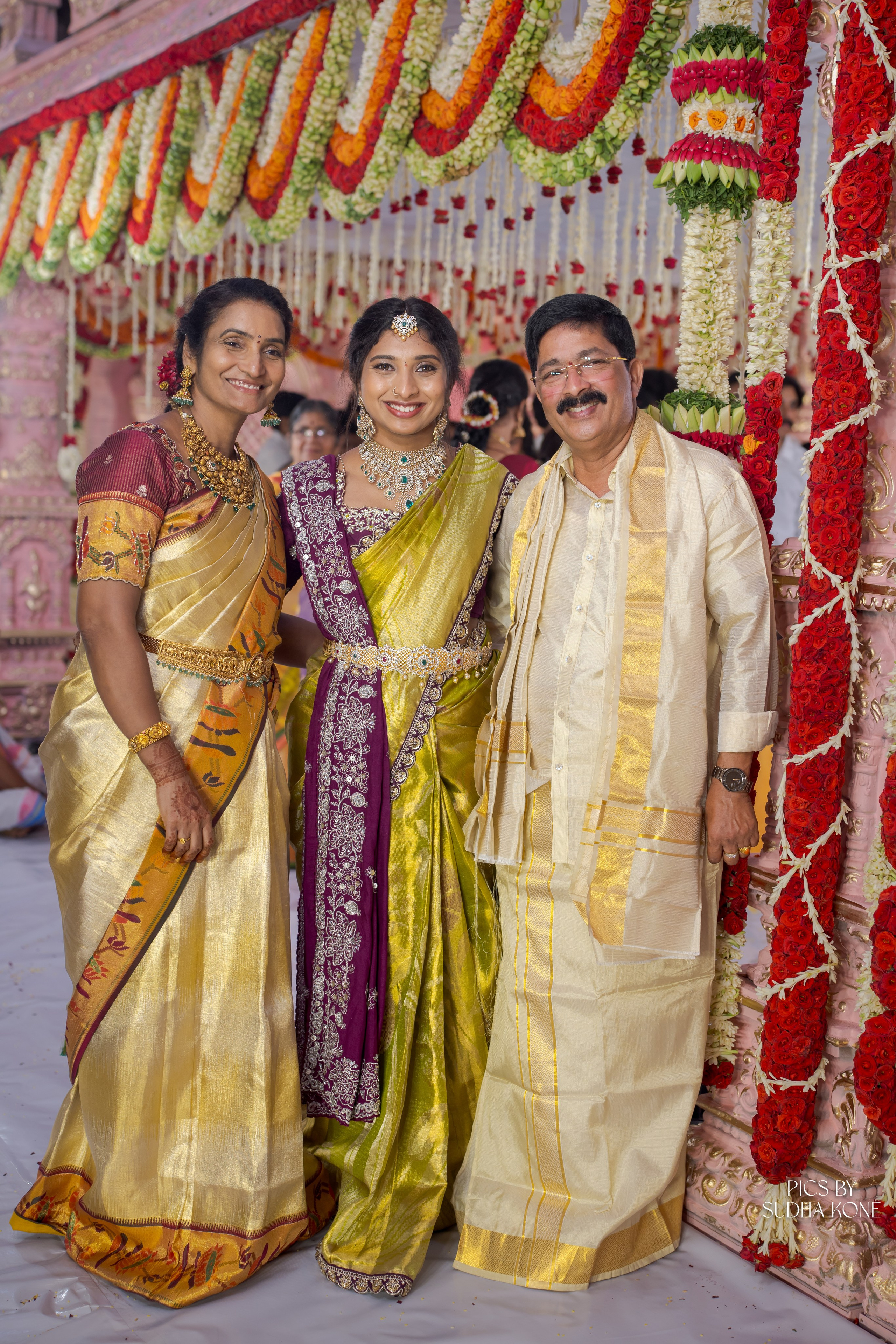 LASYA — NANDU WEDDING PICS. PIC BY SUDHAKONE