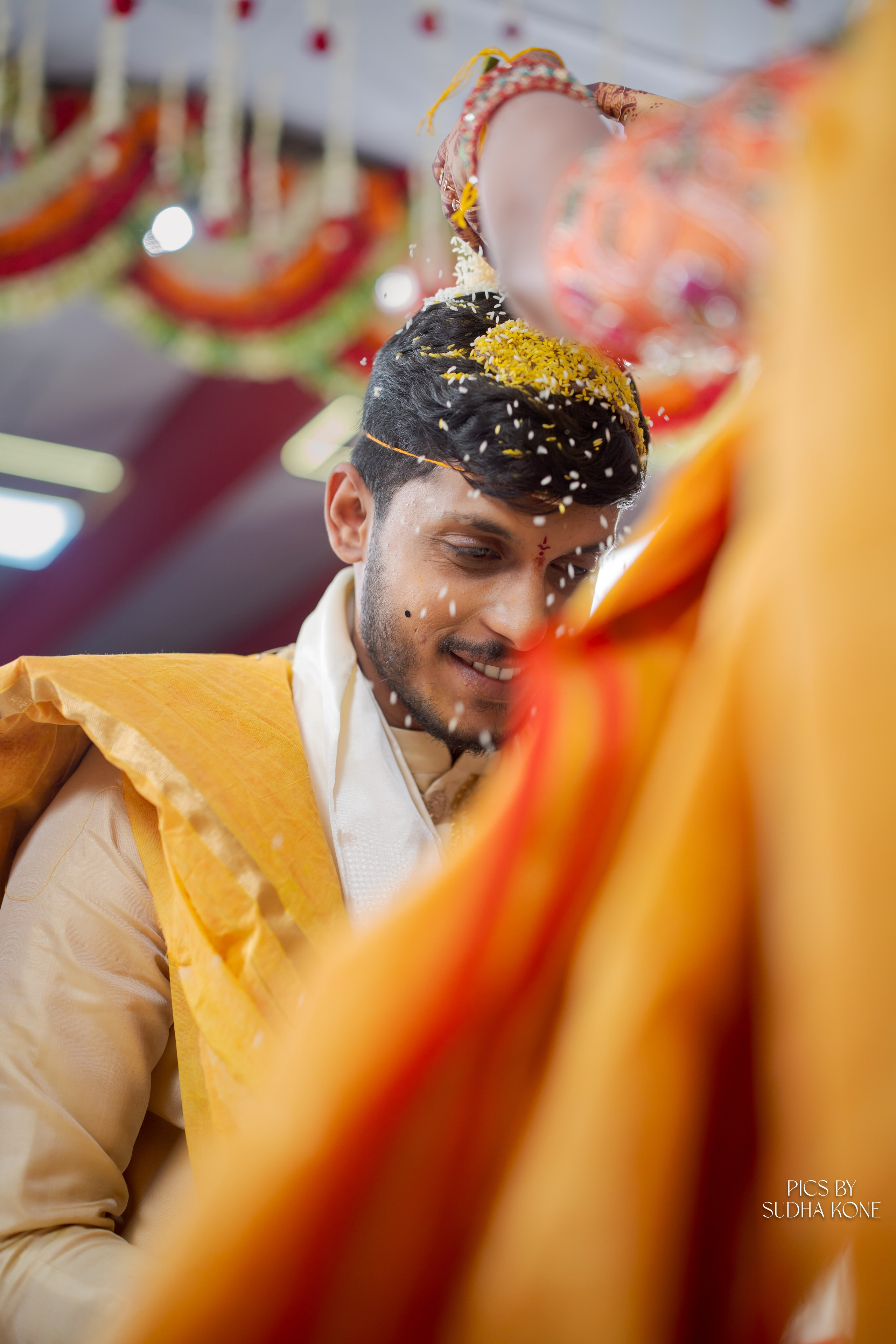 LASYA — NANDU WEDDING PICS. PIC BY SUDHAKONE