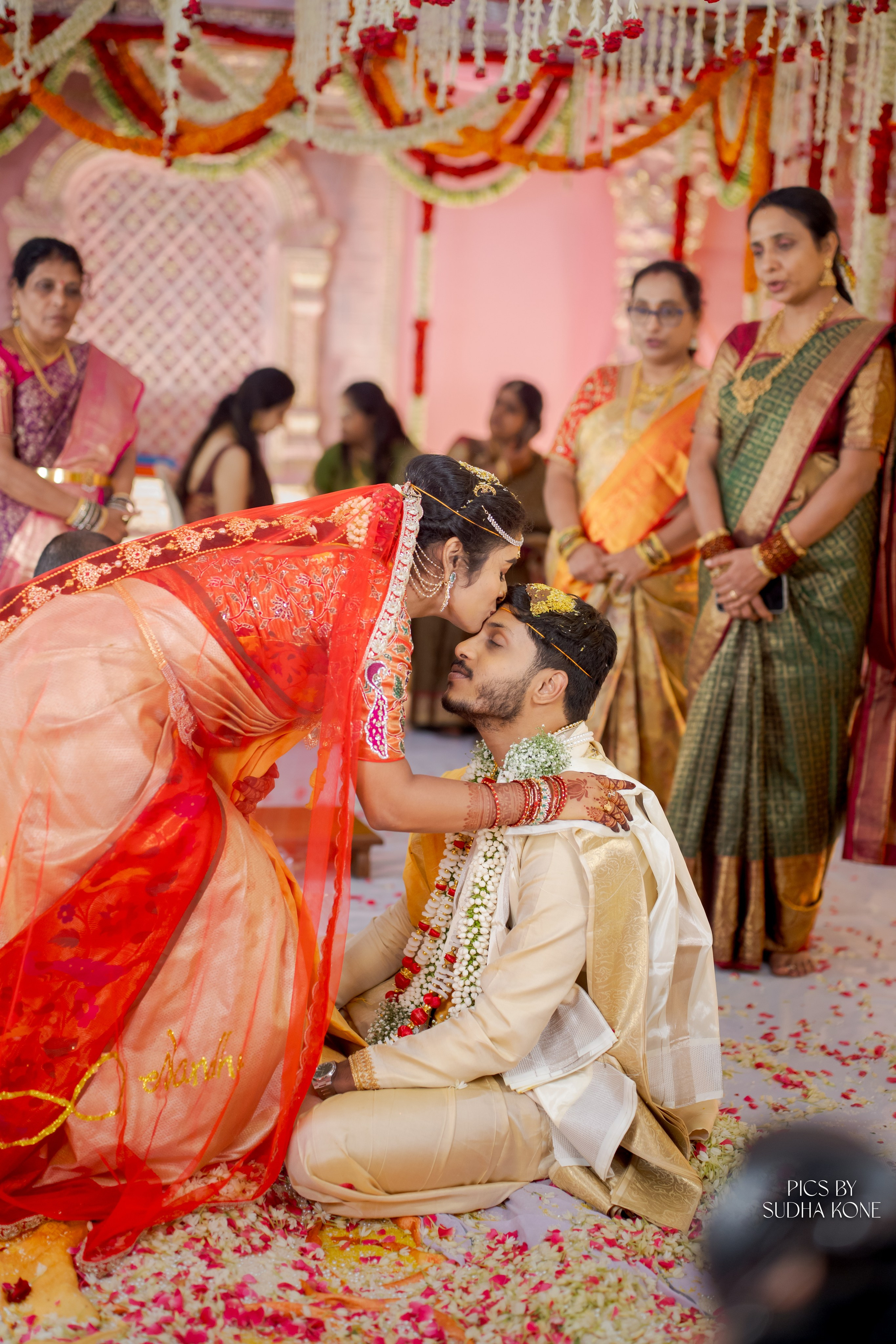 LASYA — NANDU WEDDING PICS. PIC BY SUDHAKONE
