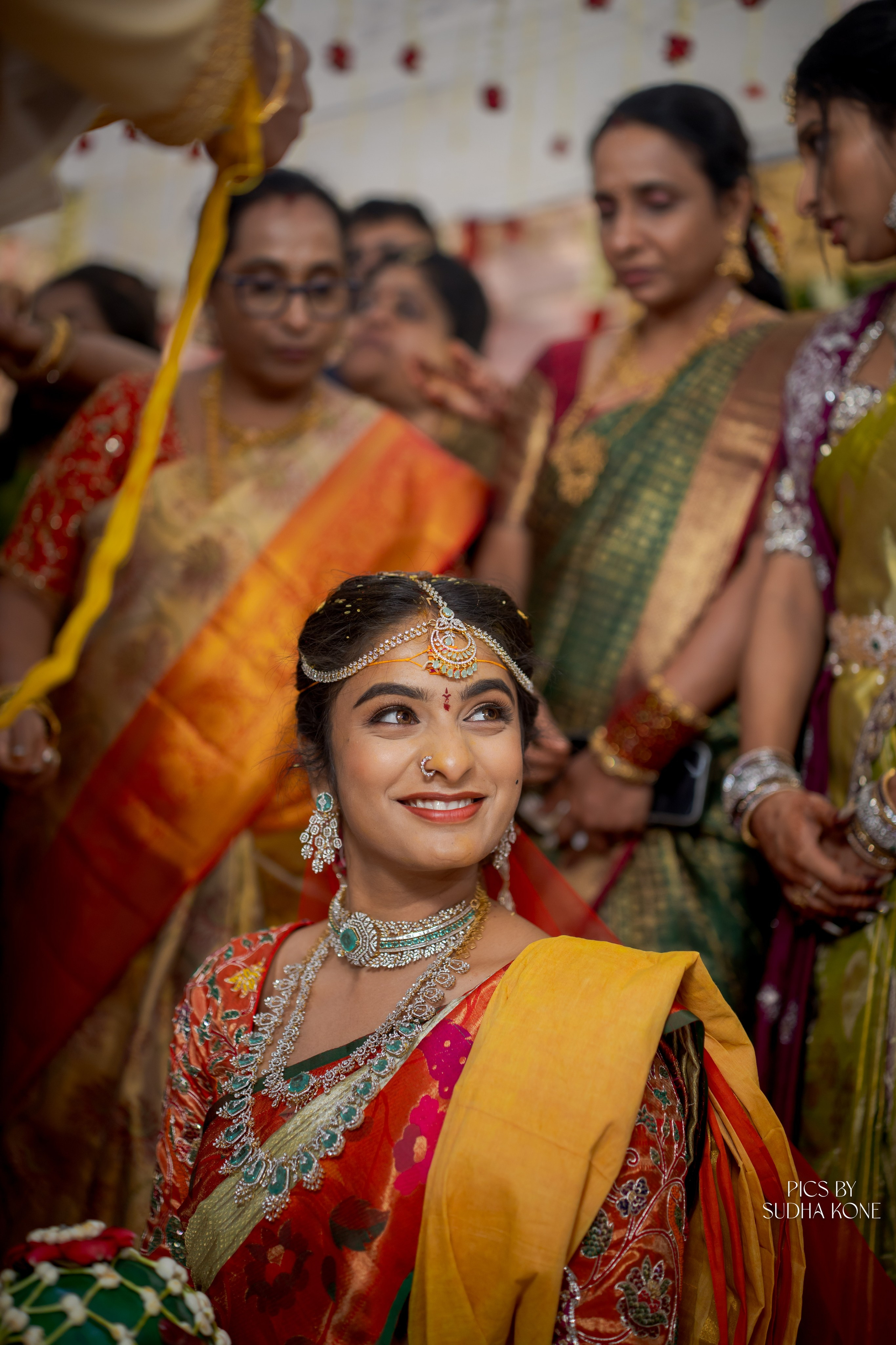 LASYA — NANDU WEDDING PICS. PIC BY SUDHAKONE