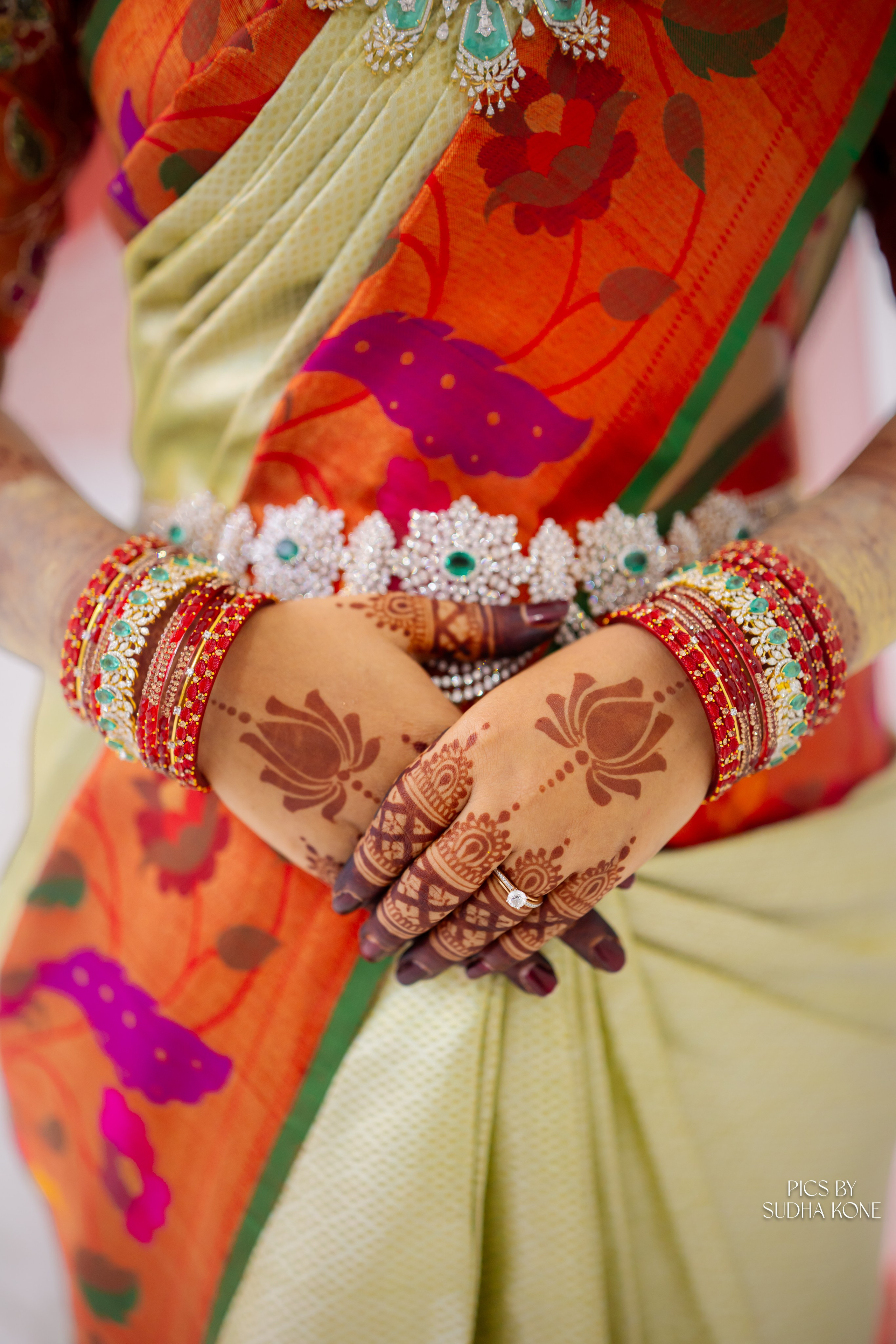 LASYA — NANDU WEDDING PICS. PIC BY SUDHAKONE