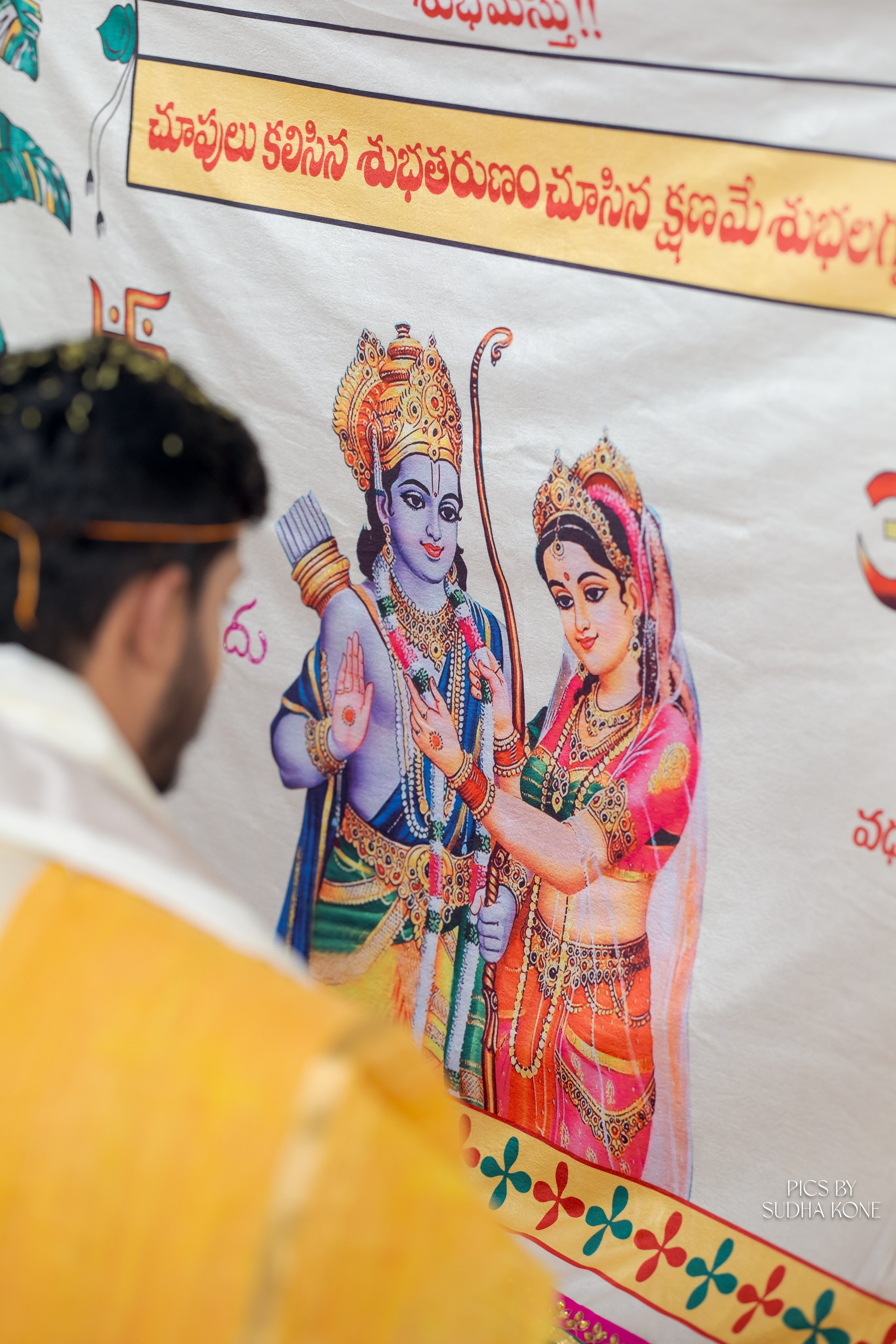 LASYA — NANDU WEDDING PICS. PIC BY SUDHAKONE